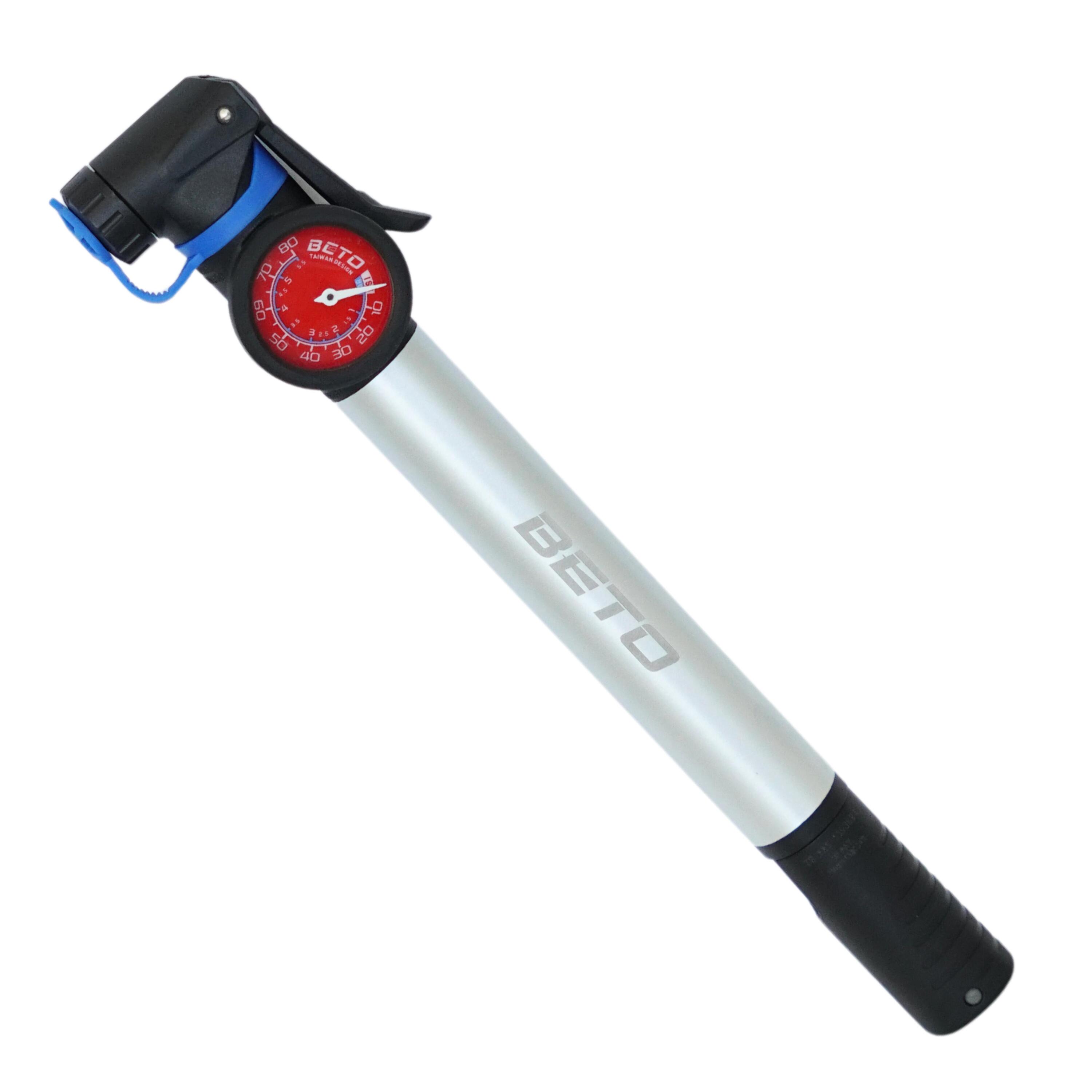 TUBOPLUS High-end luchtpomp met manometer 27cm-TuboPlus-Aluminium