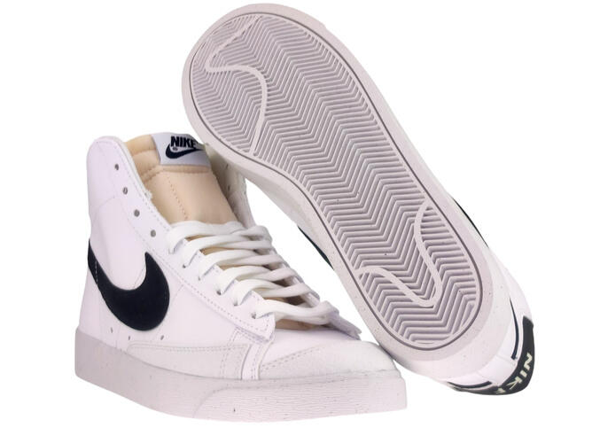 Zapatos Nike Blazer Mid '77 Blanco Negro 3/5