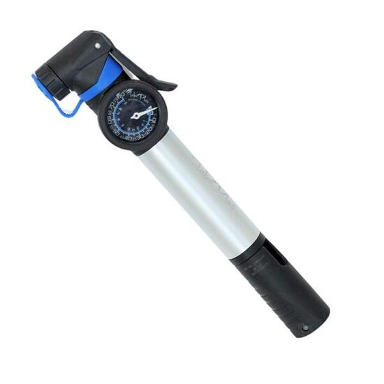 Pompa ad aria di fascia alta con manometro da 22 cm - TuboPlus - Alluminio