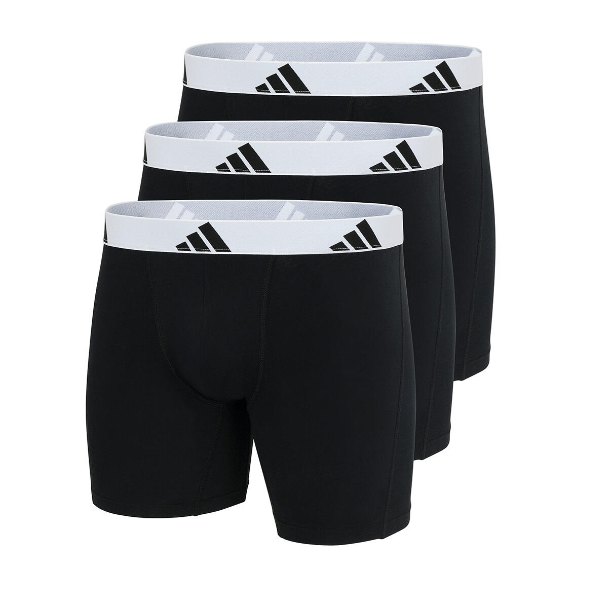 ADIDAS Long Short / Pant Herren - 3er Pack Active Flex Cotton