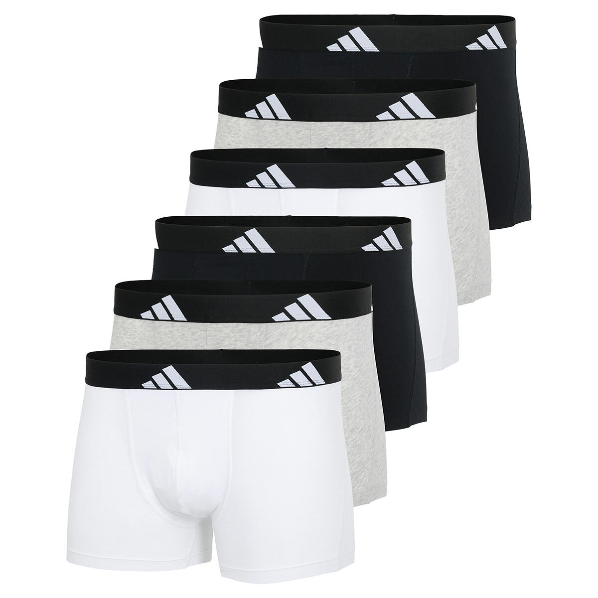 ADIDAS Retro Short / Pant Herren - 6er Pack Active Flex Cotton
