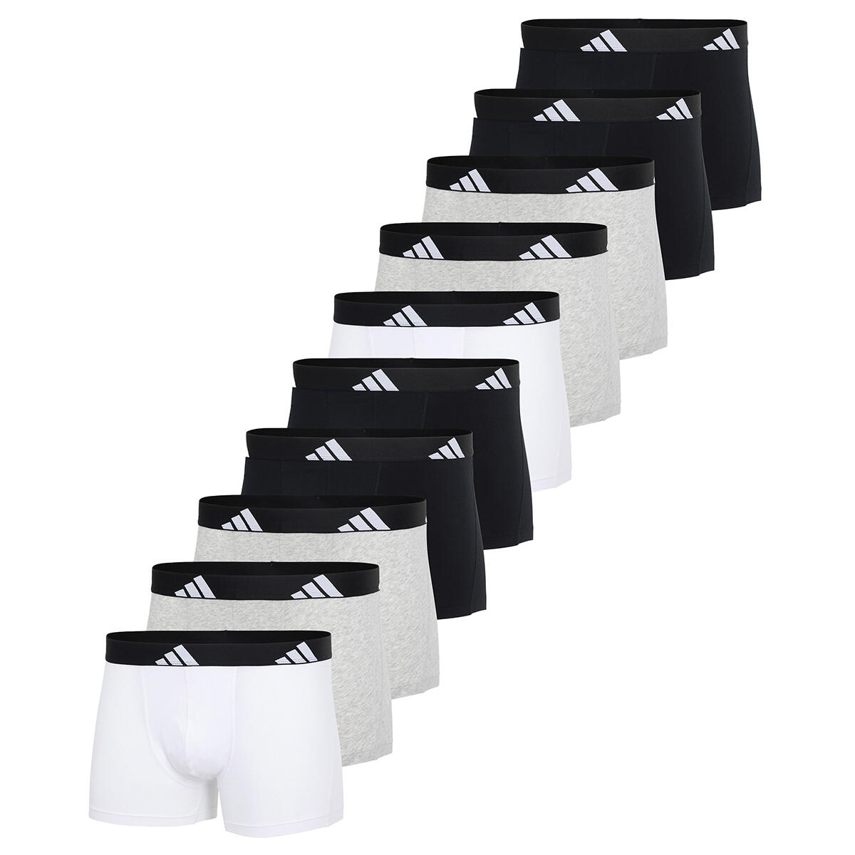 ADIDAS Retro Short / Pant Herren - 10er Pack Active Flex Cotton