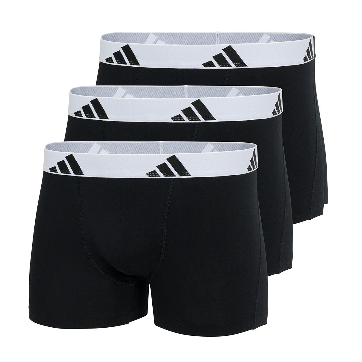 ADIDAS Retro Short / Pant Herren - 3er Pack Active Flex Cotton