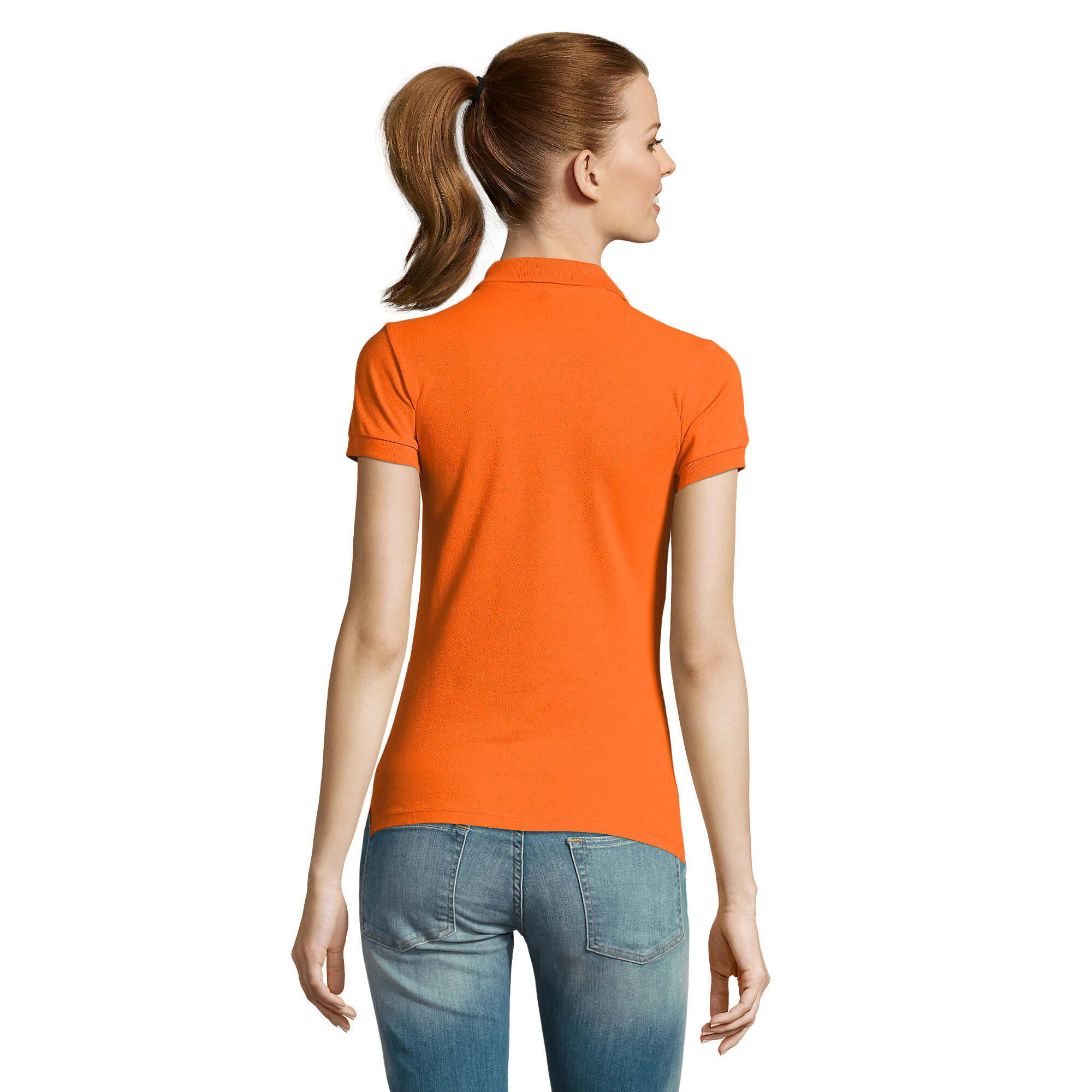 Polo PASSION Femme (Orange) 2/4