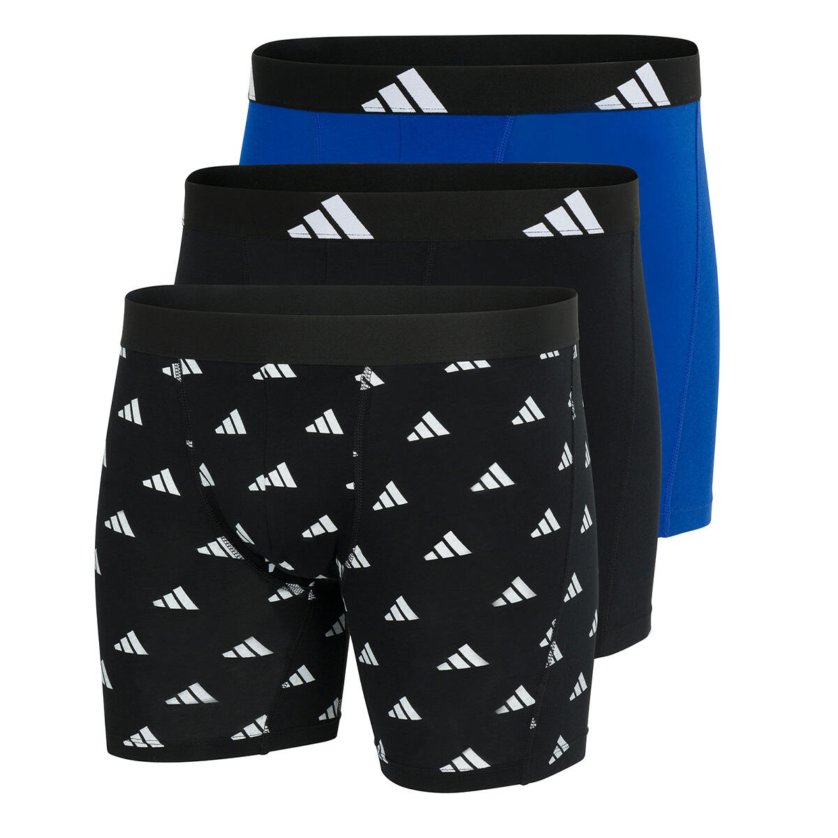 ADIDAS Long Short / Pant Herren - 3er Pack Active Flex Cotton