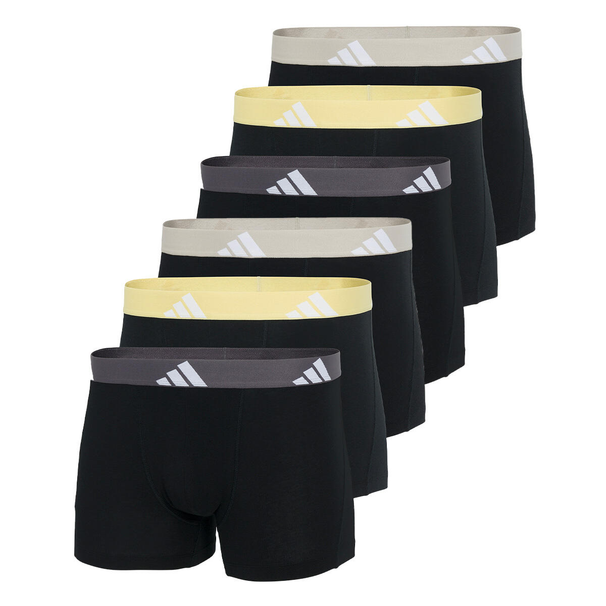 ADIDAS retro short / pant Heren - 6 pack  Active Flex Cotton