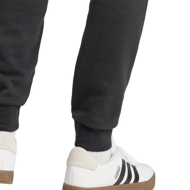 Pantalone uomo adidas essentials big logo french terry - nero 3/5