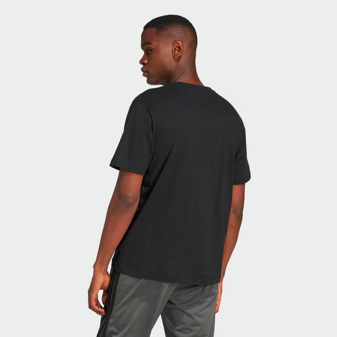 T-shirt uomo adidas embroidery graphic tee - nero 2/6