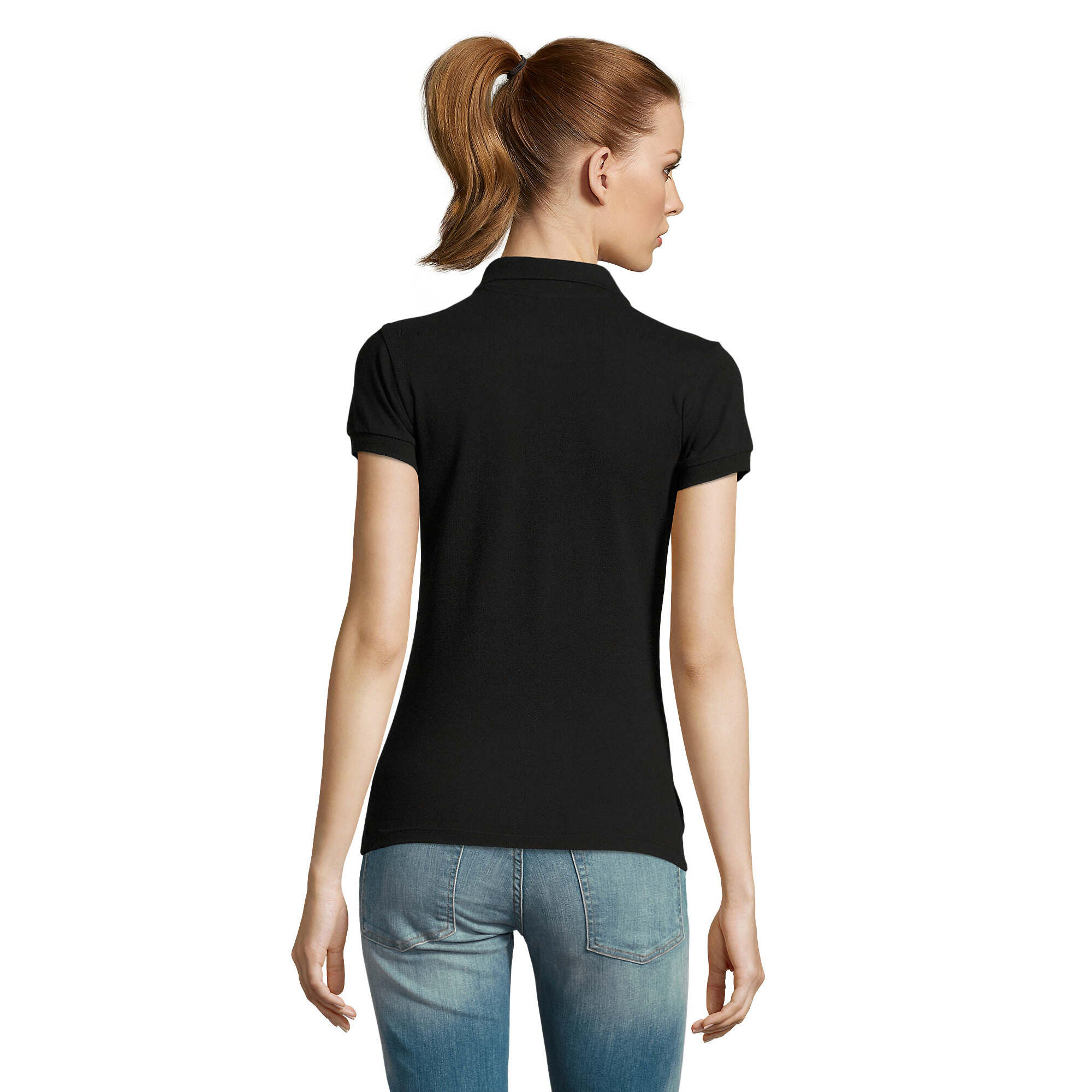 Polo PASSION Femme (Noir) 2/4