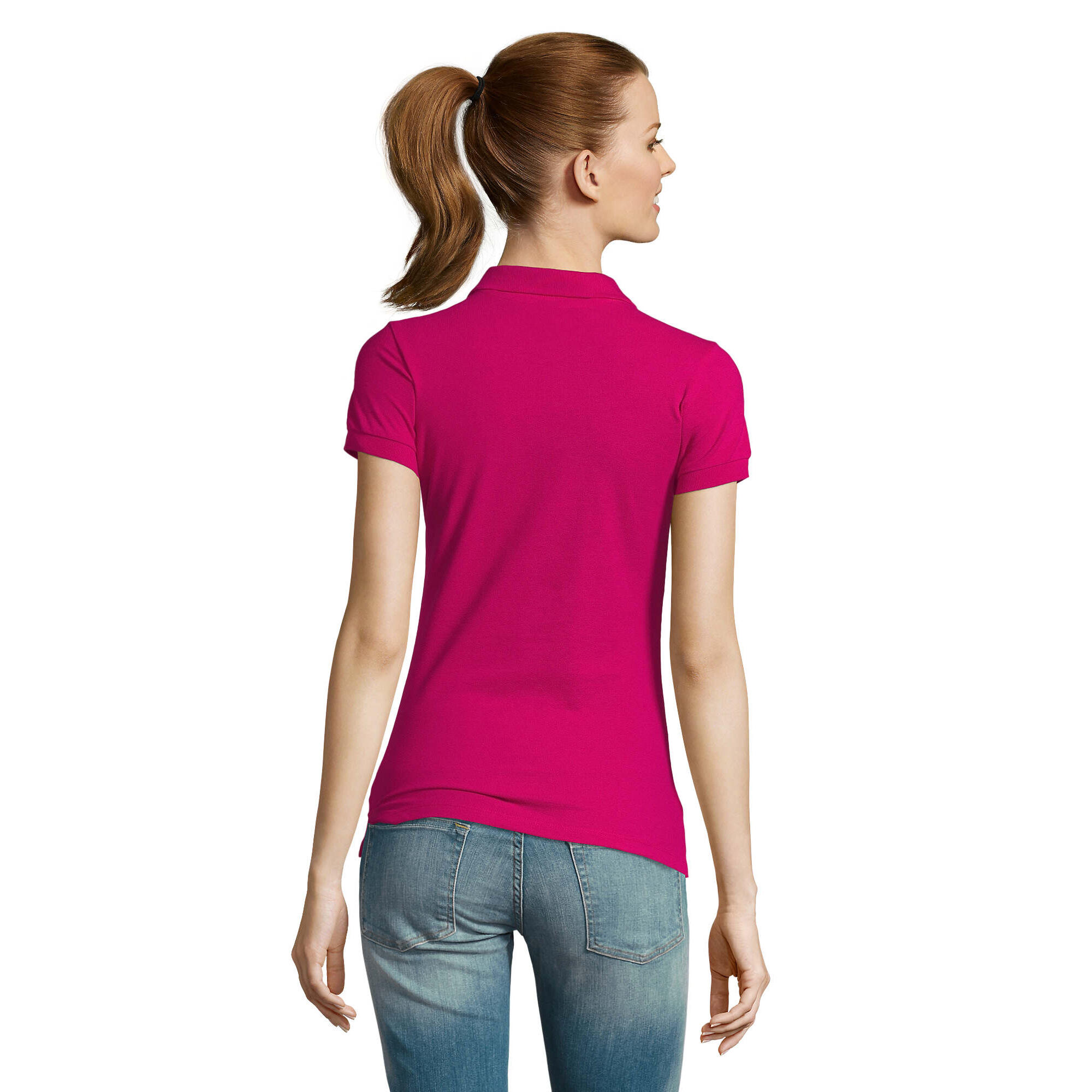 Polo PASSION Femme (Fuchsia) 2/4