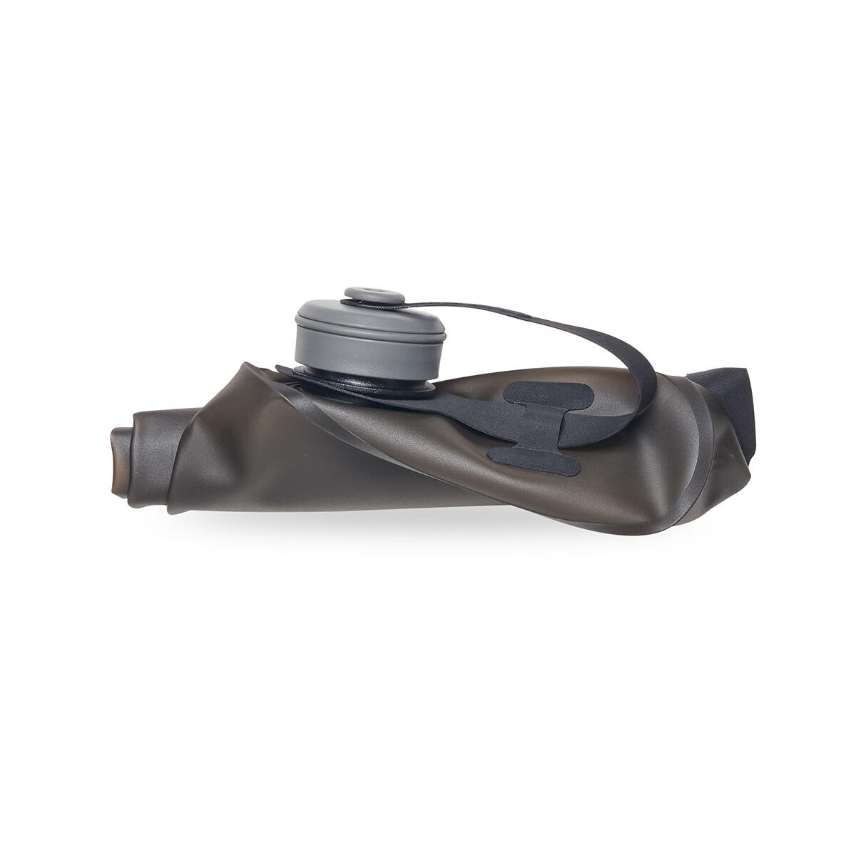 Poche à eau Hydrapak Seeker 4L gris TPU légère pliable ouverture 42 mm poignée 3/6
