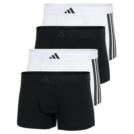 Retro Short / Pant Herren - 4er Pack Active Flex Cotton 3 Stripes