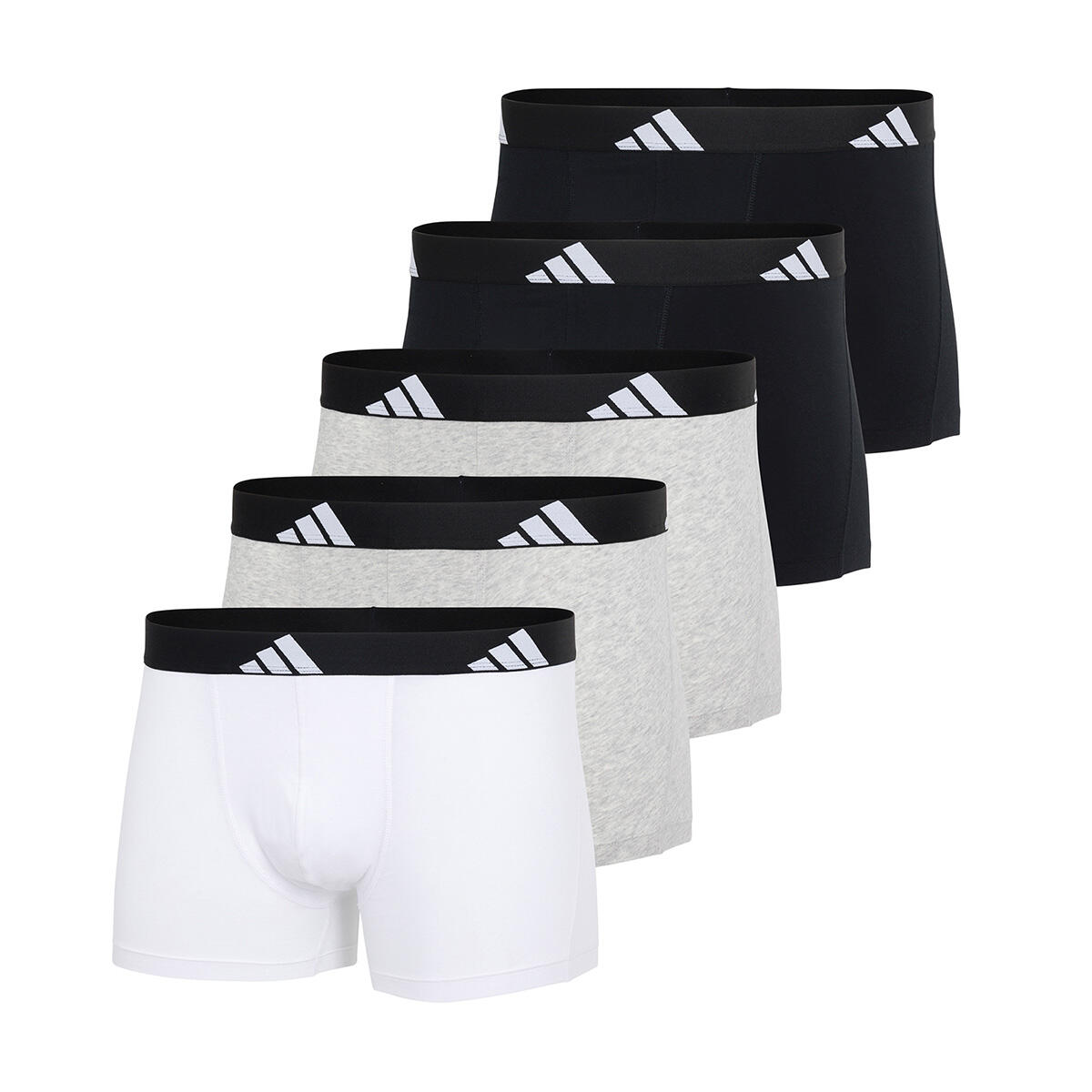 ADIDAS Retro Short / Pant Herren - 5er Pack Active Flex Cotton