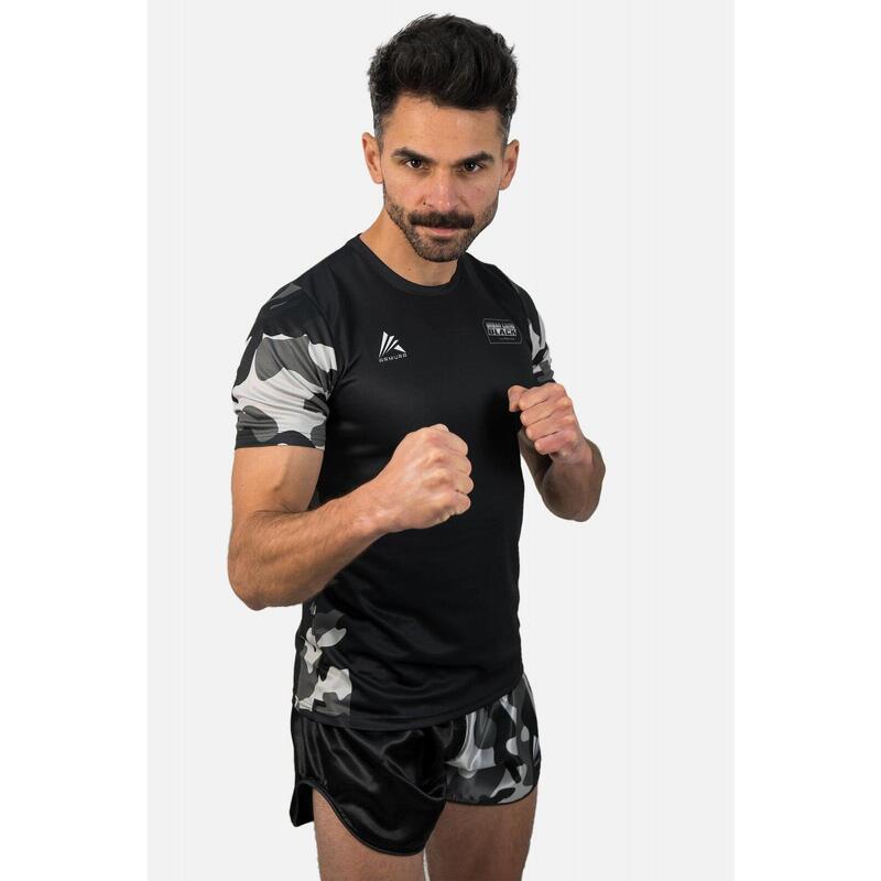 Tricou ARMURA Camo Black