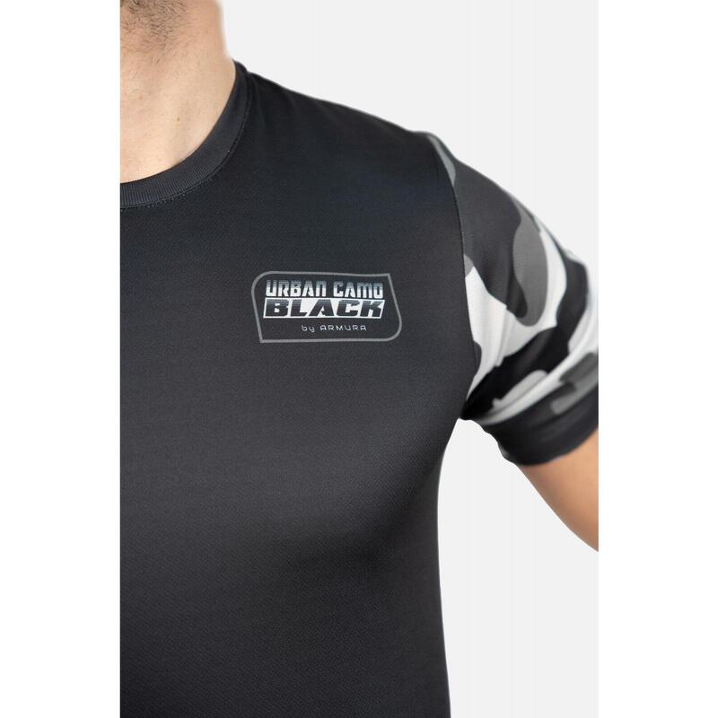 Tricou ARMURA Camo Black