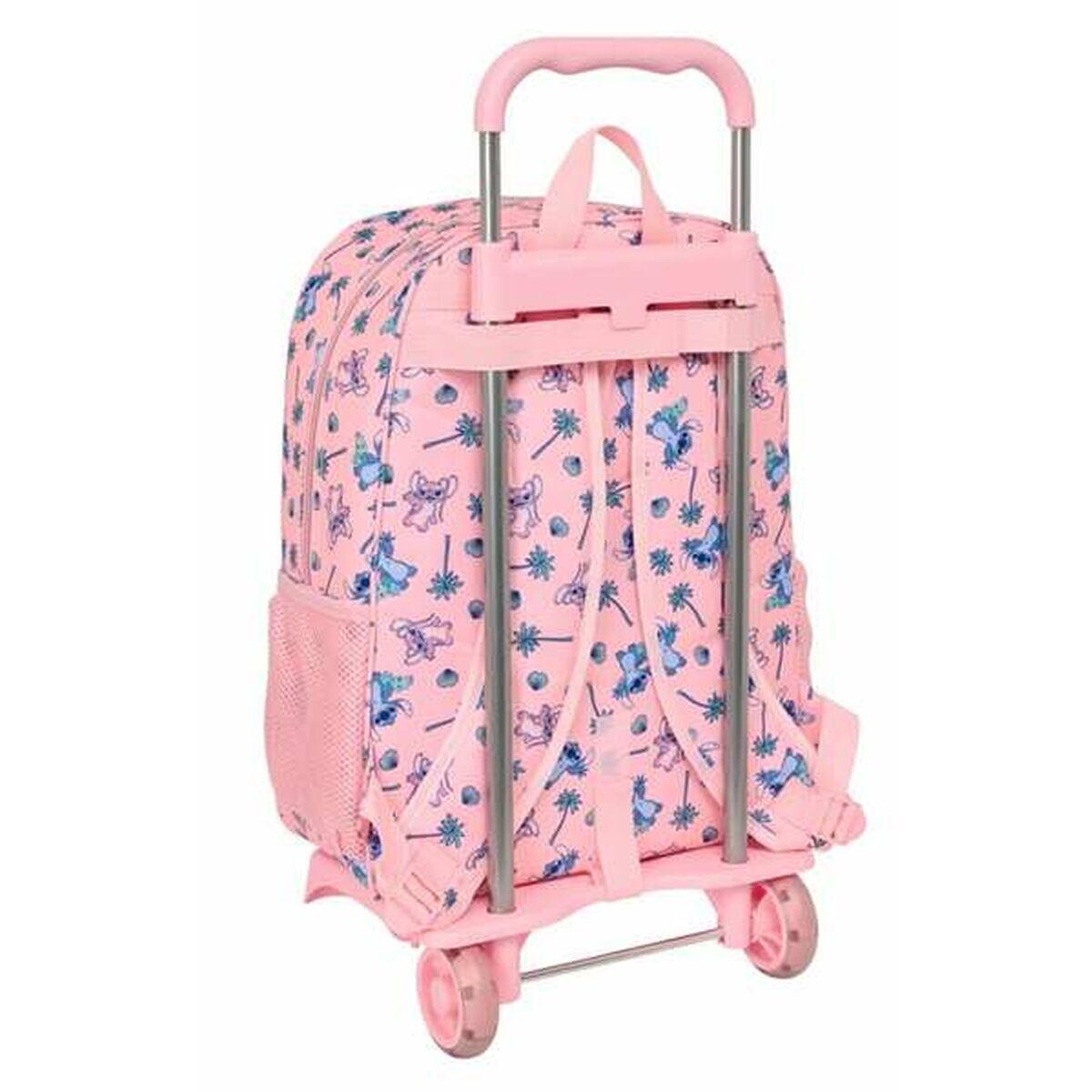 Cartable à roulettes Stitch Beach Rose 2/2