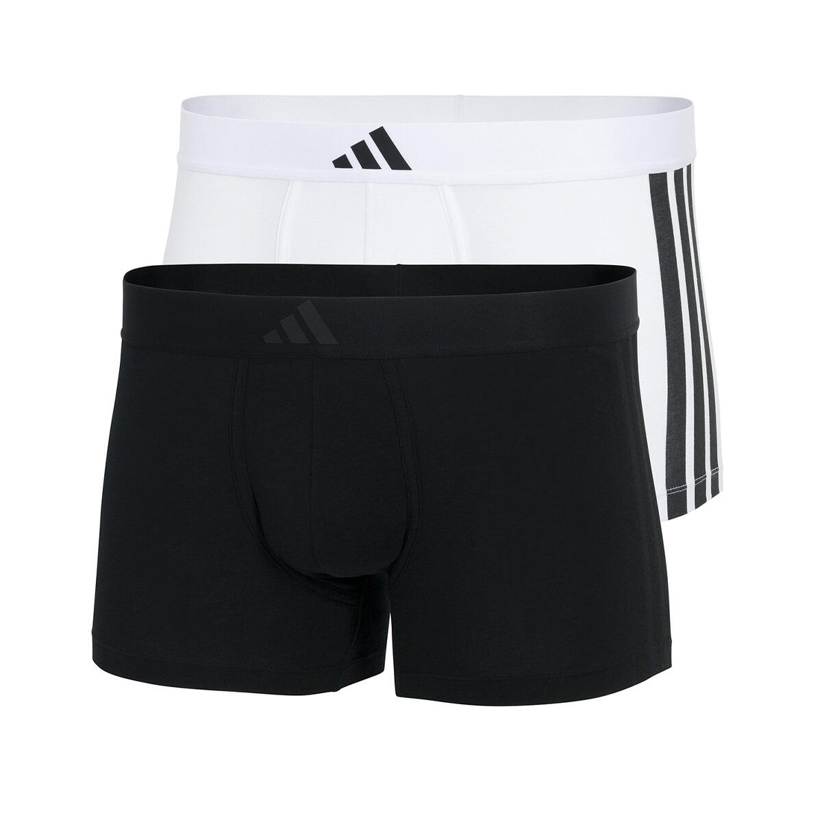 ADIDAS Retro Short / Pant Herren - 2er Pack Active Flex Cotton 3 Stripes
