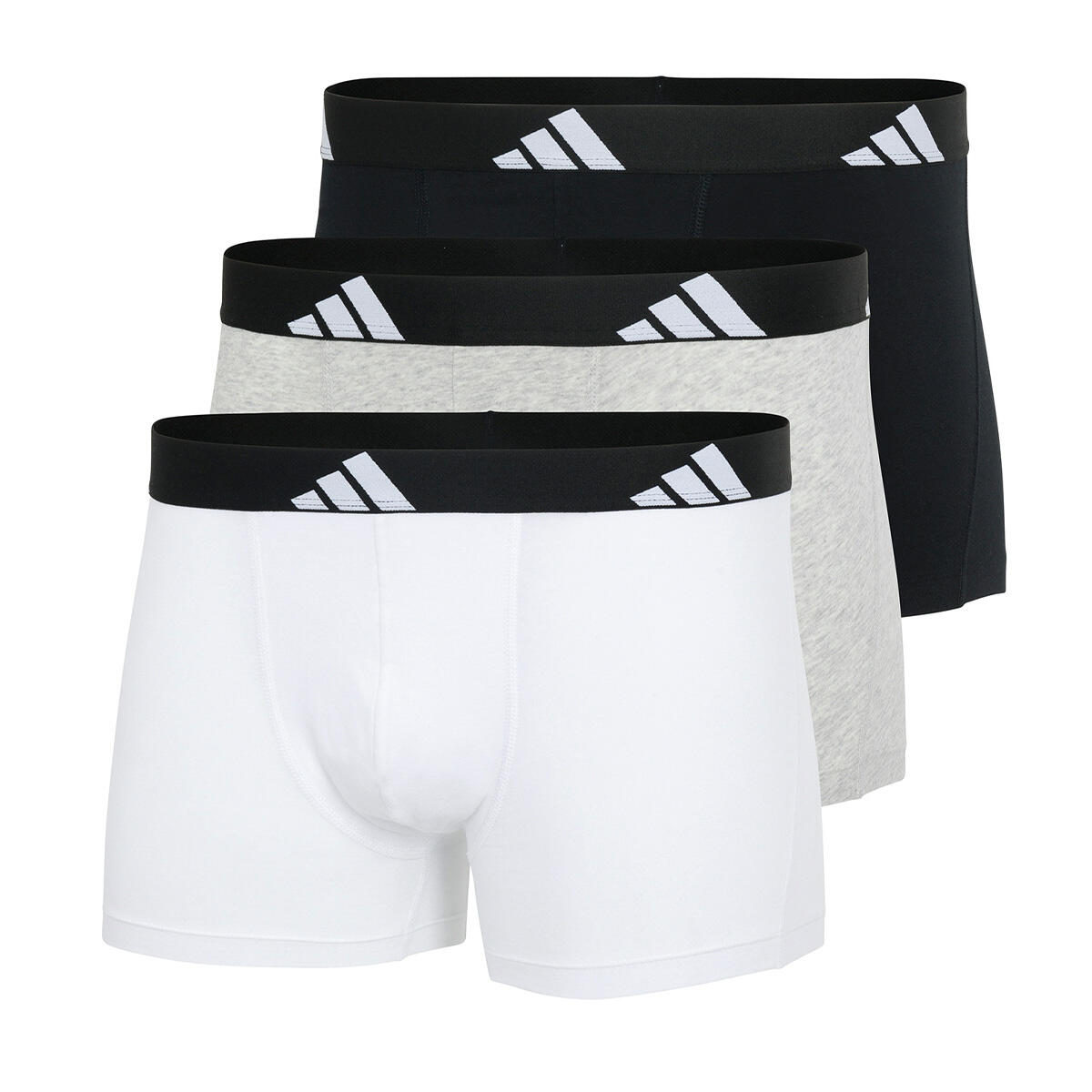 ADIDAS Retro Short / Pant Herren - 3er Pack Active Flex Cotton