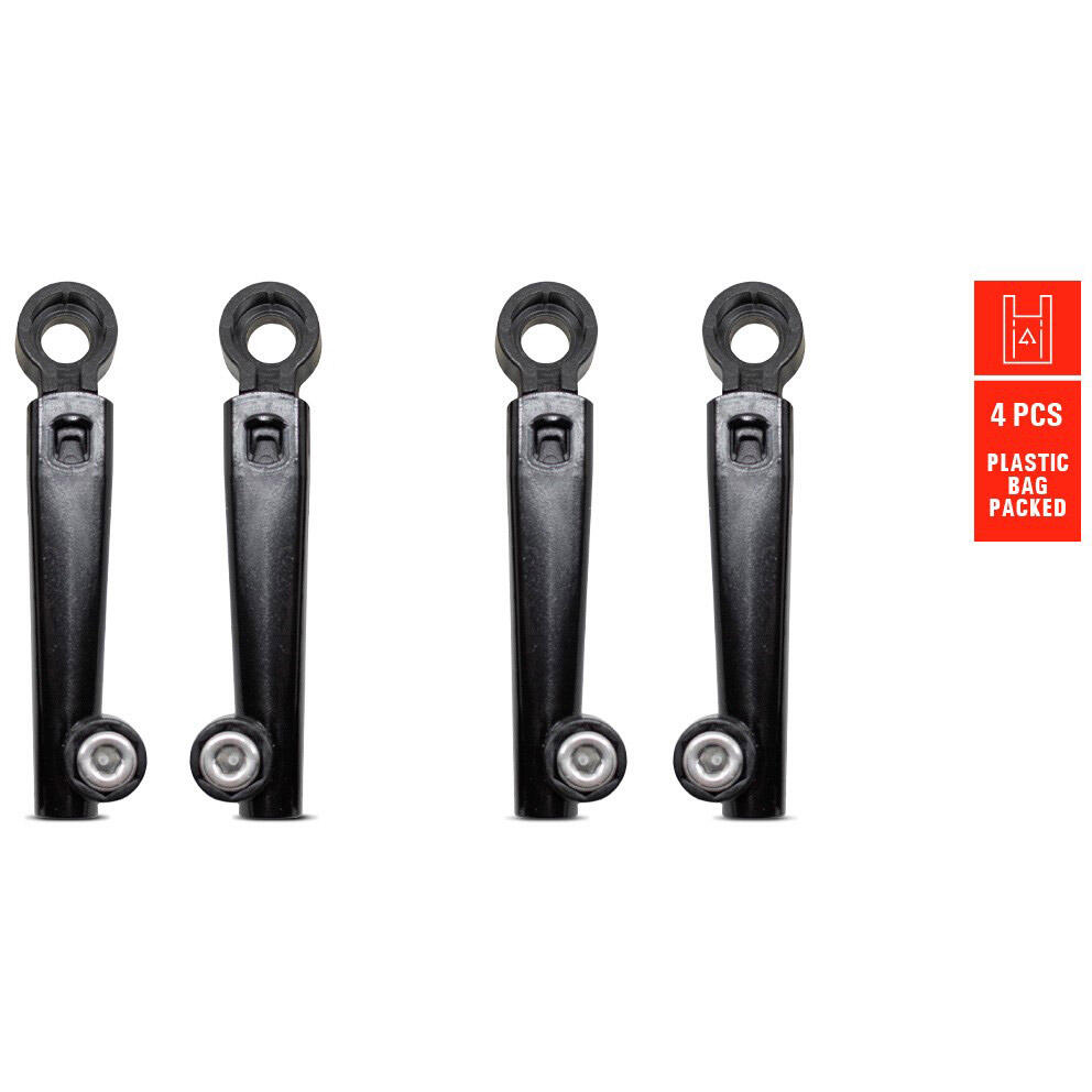 Eurofender spatd ef systema porte-canne droit noir set a 4 2/2