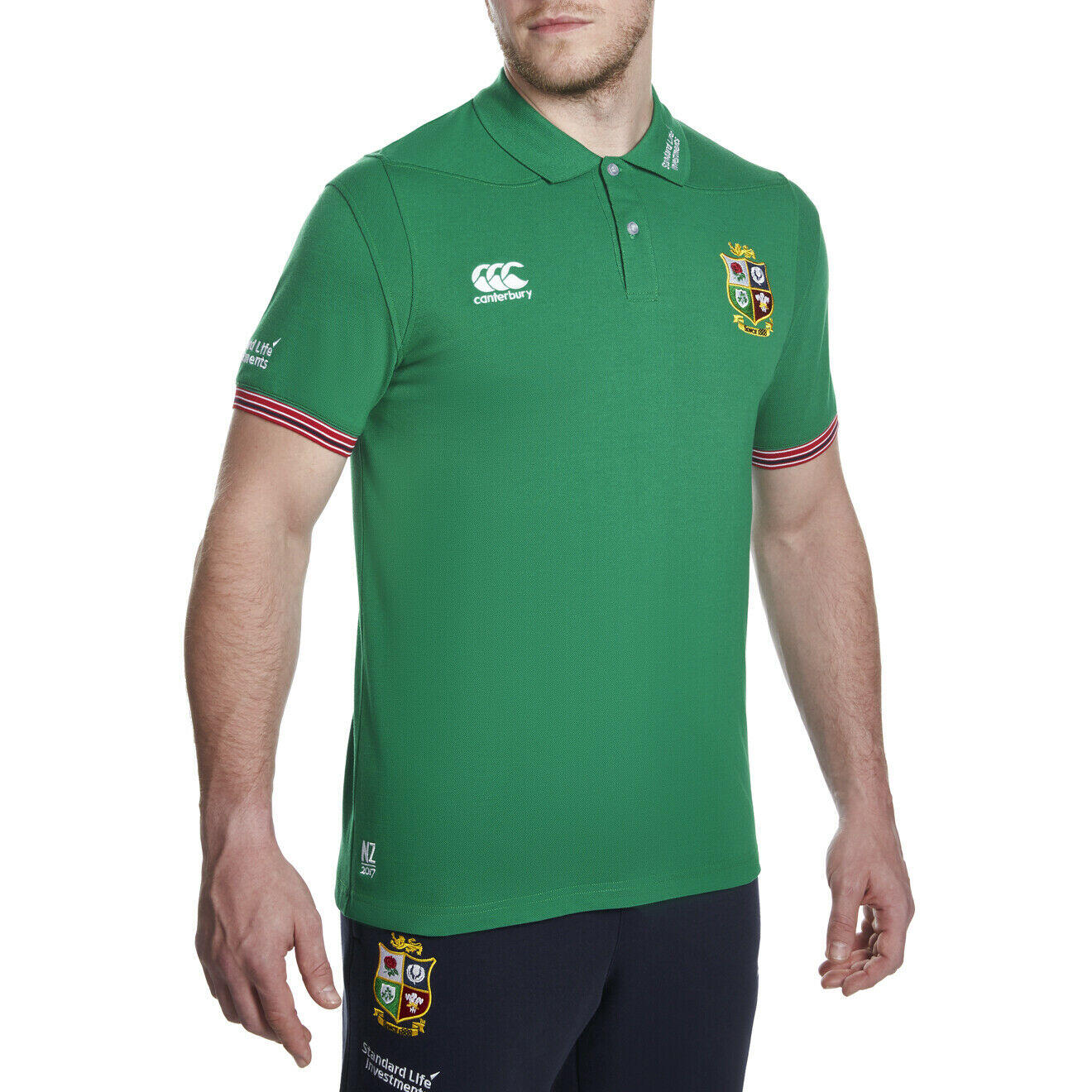 British and Irish Lions 2017 Pique Polo Mens 3/4