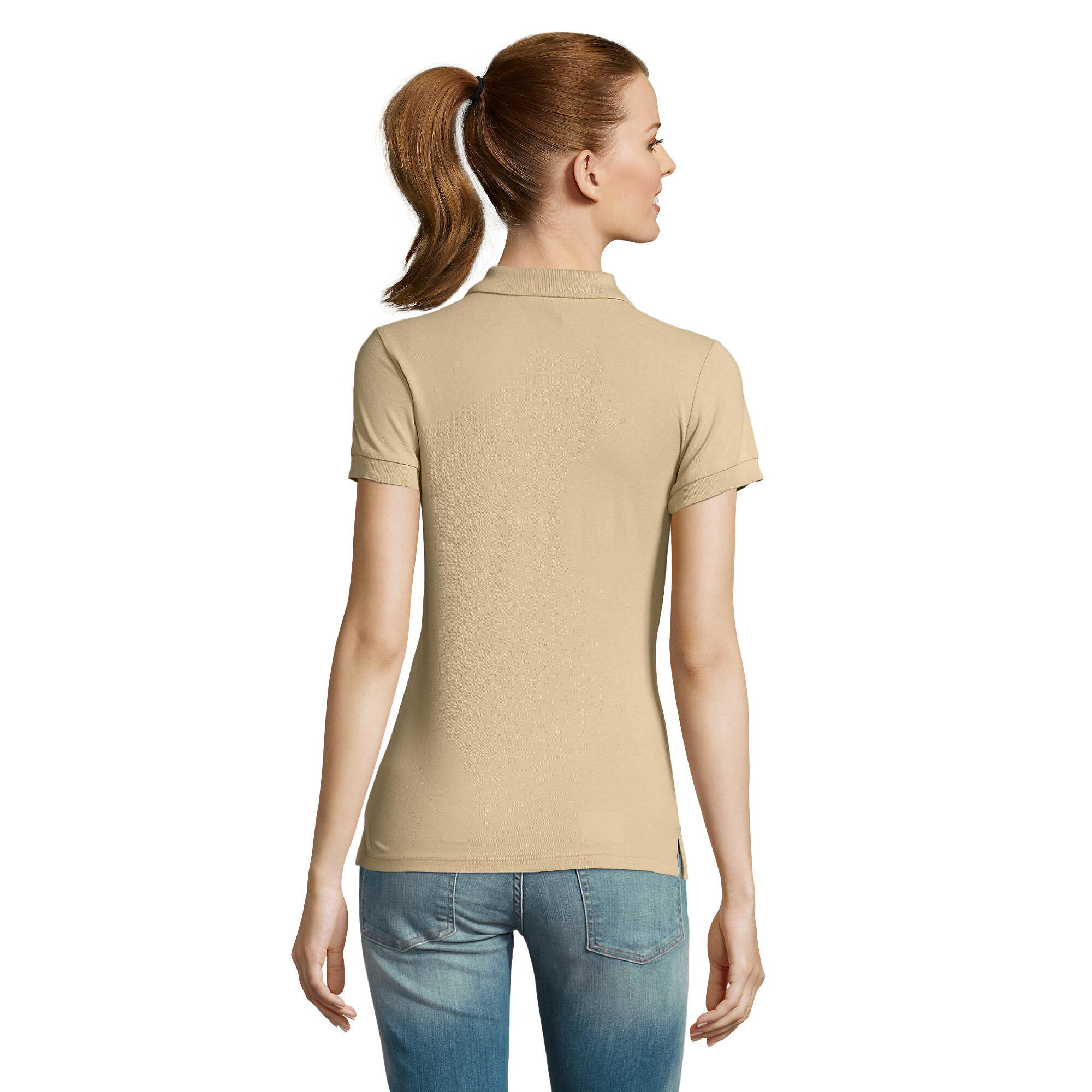 Polo PASSION Femme (Sable) 2/4