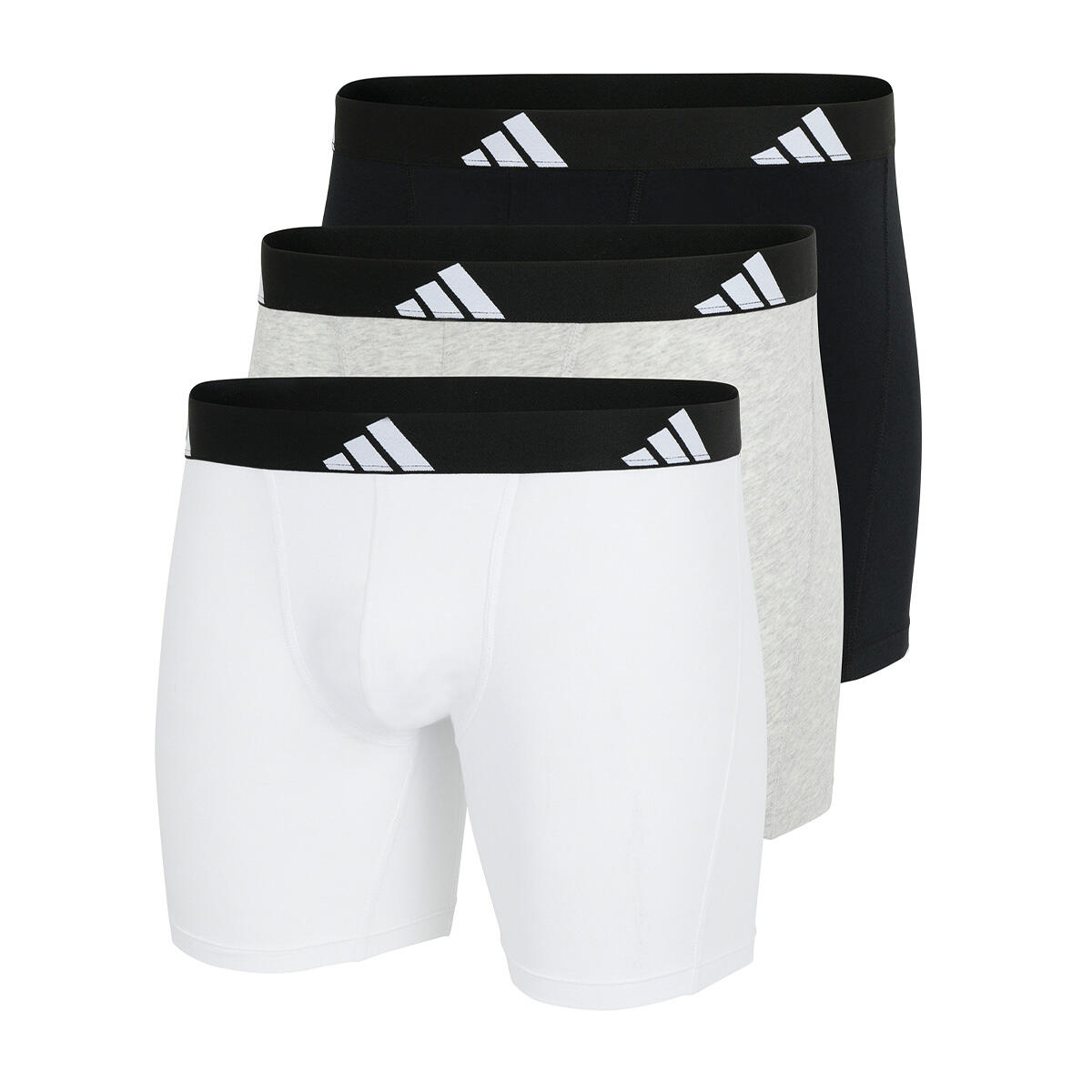 ADIDAS Long Short / Pant Herren - 3er Pack Active Flex Cotton