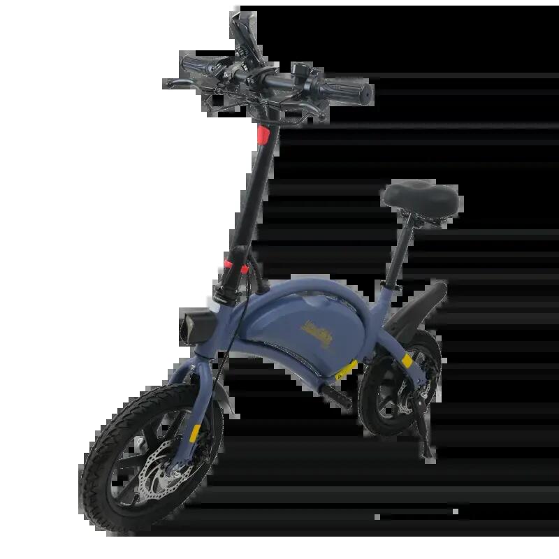 URBAGLIDE eBike 140 Niebieski – 14-calowy elektryczny rower biegowy, 25 km/h, 18 4/7