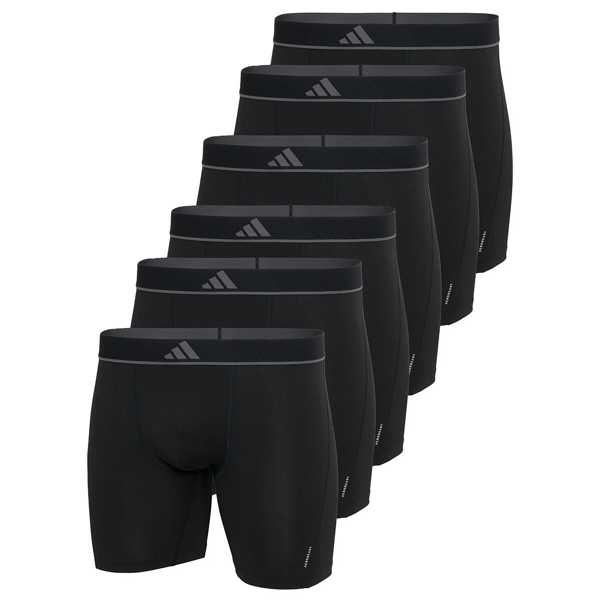 Adidas - Boxers Homme - Active Micro Flex Eco Lot De 6 - Caleçon - Noir - S - Decathlon