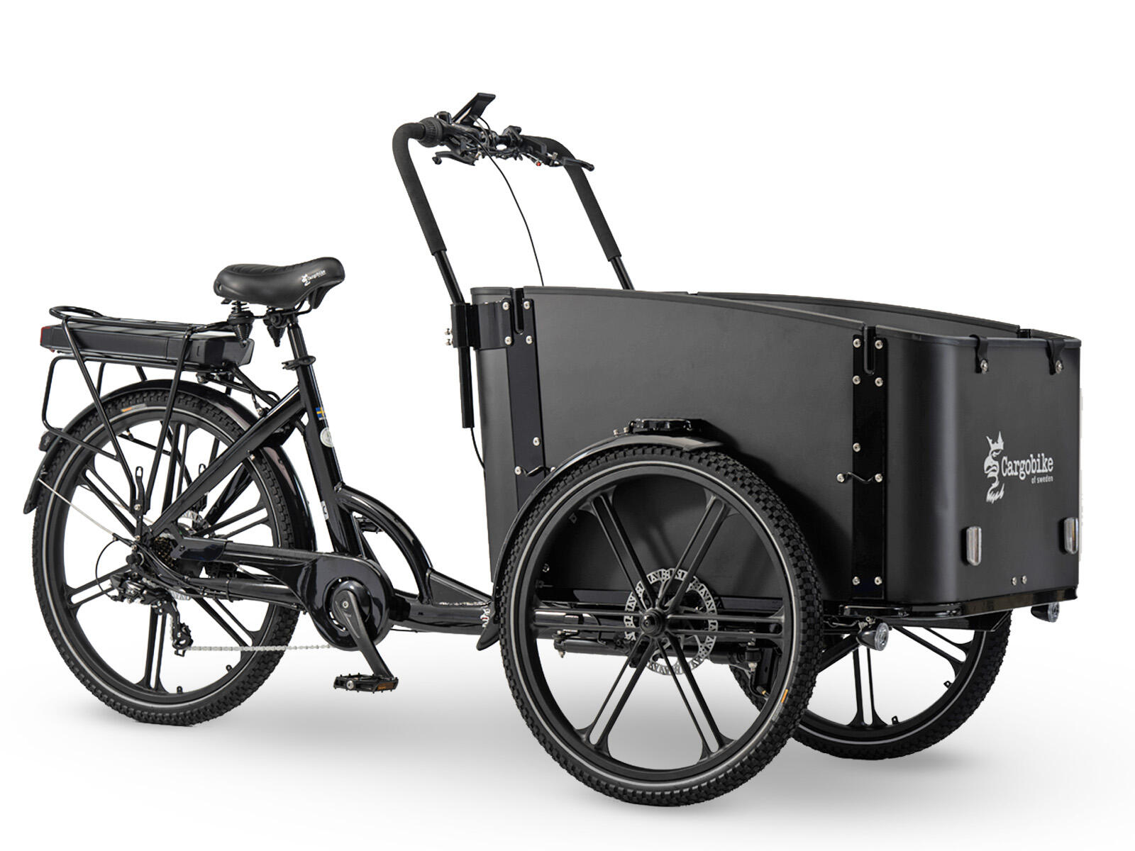 VILLETTE Cargobike SE Flex achterwielmotor 12.8Ah bakfiets