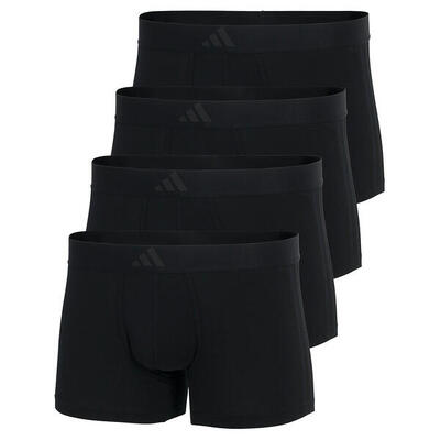 Retro short / pant heren - 4 pack active flex cotton 3 stripes