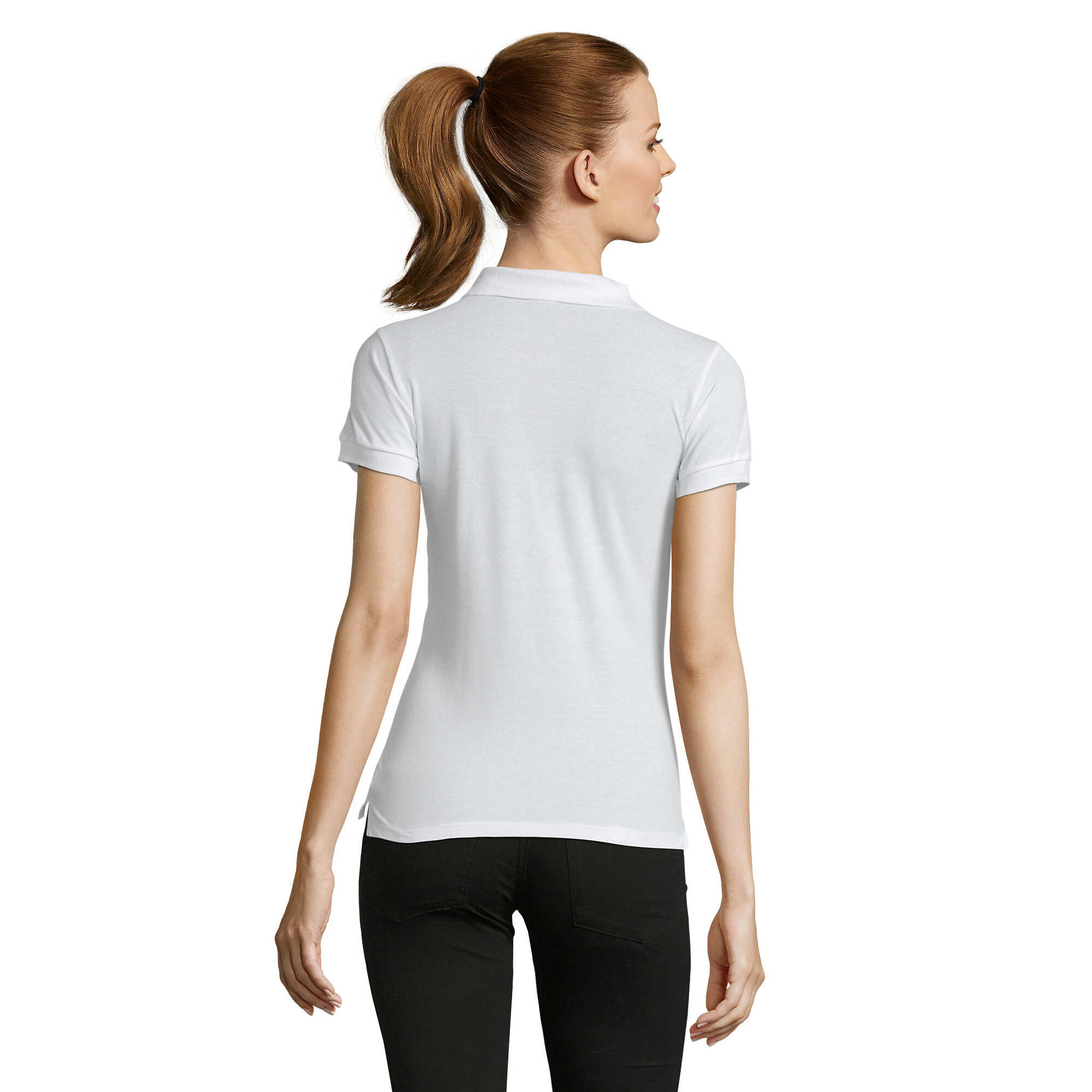 Polo PASSION Femme (Blanc) 2/4