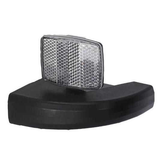 Housse protection de roue gauche refléchissante remorque enfant XLC Mono S/Duo S