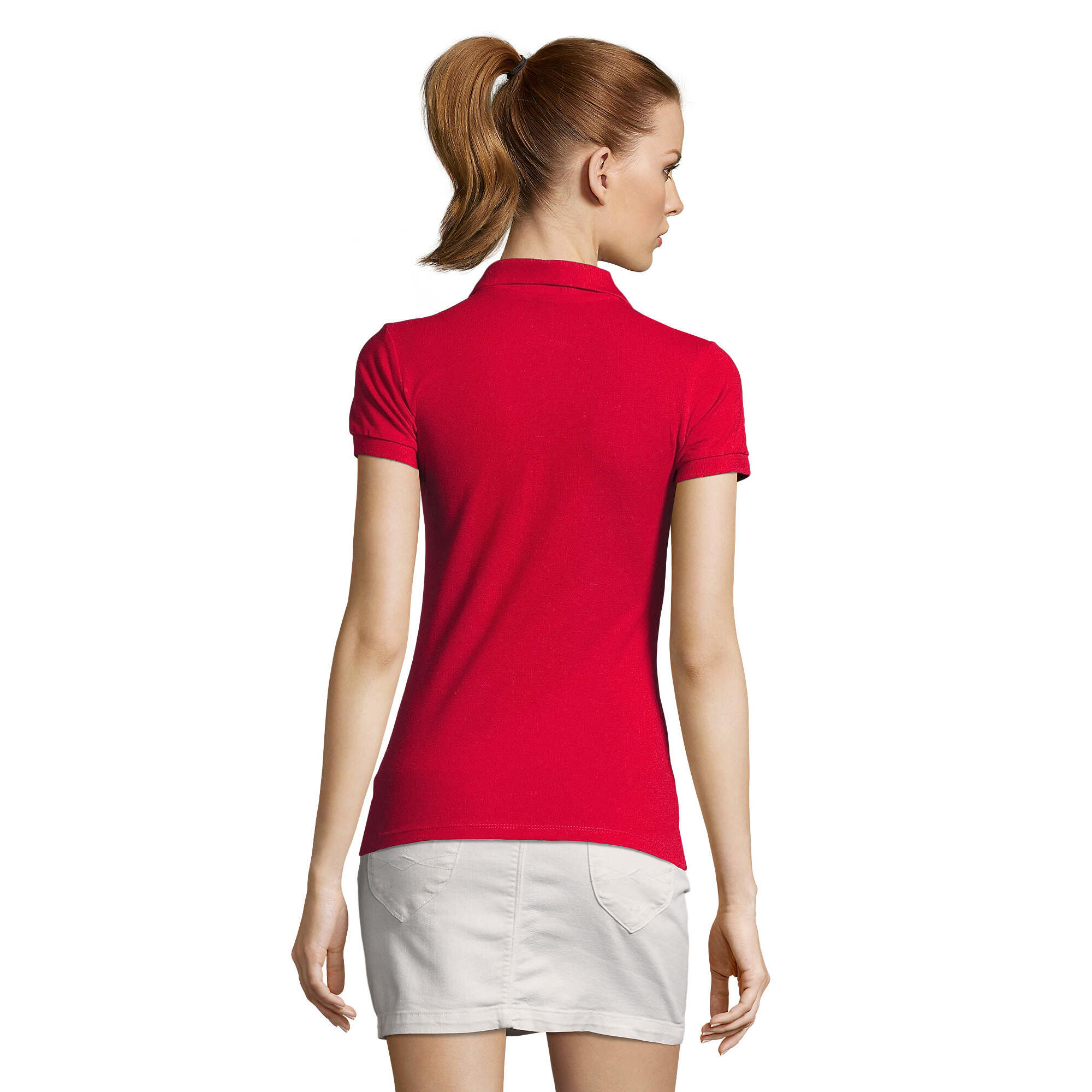 Polo PASSION Femme (Rouge) 2/4