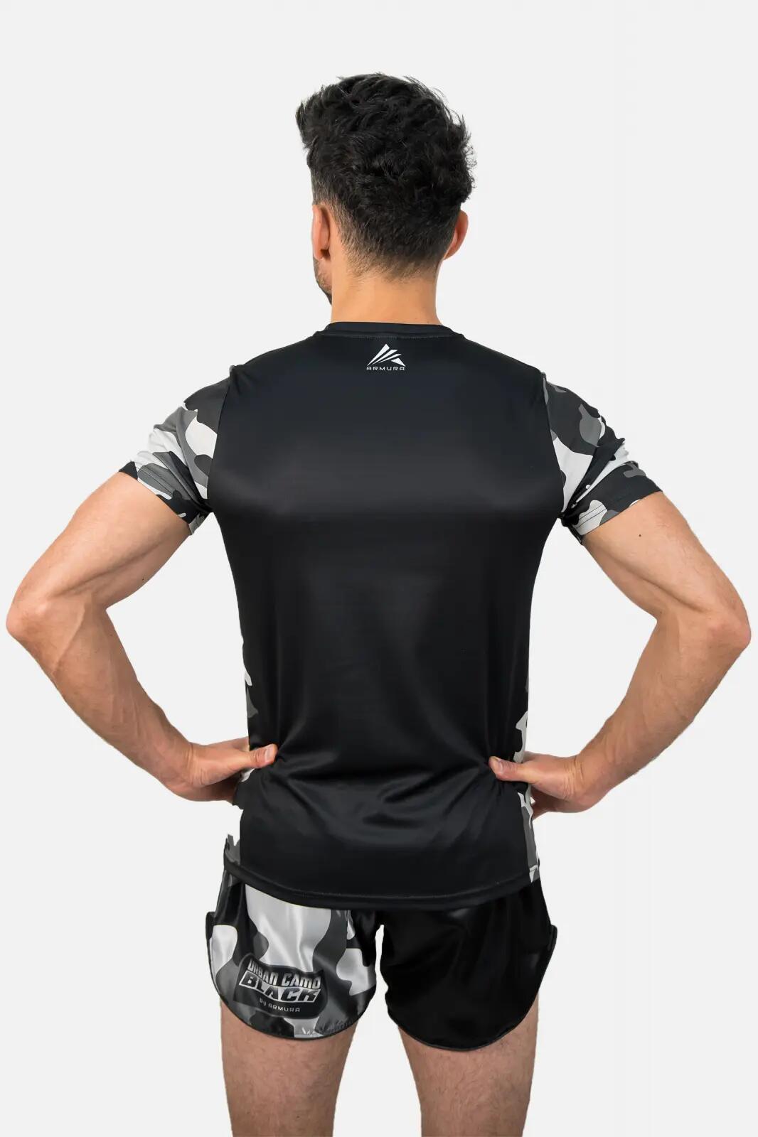 Tricou ARMURA Camo Black 5/6