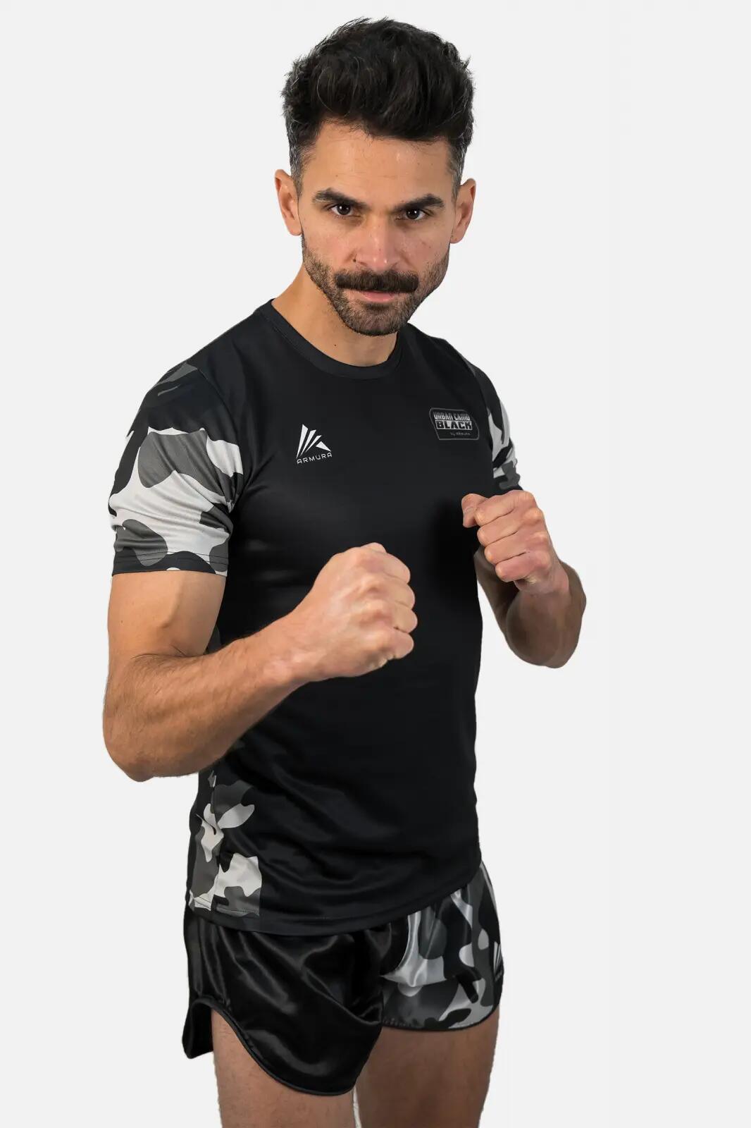 Tricou ARMURA Camo Black 4/6