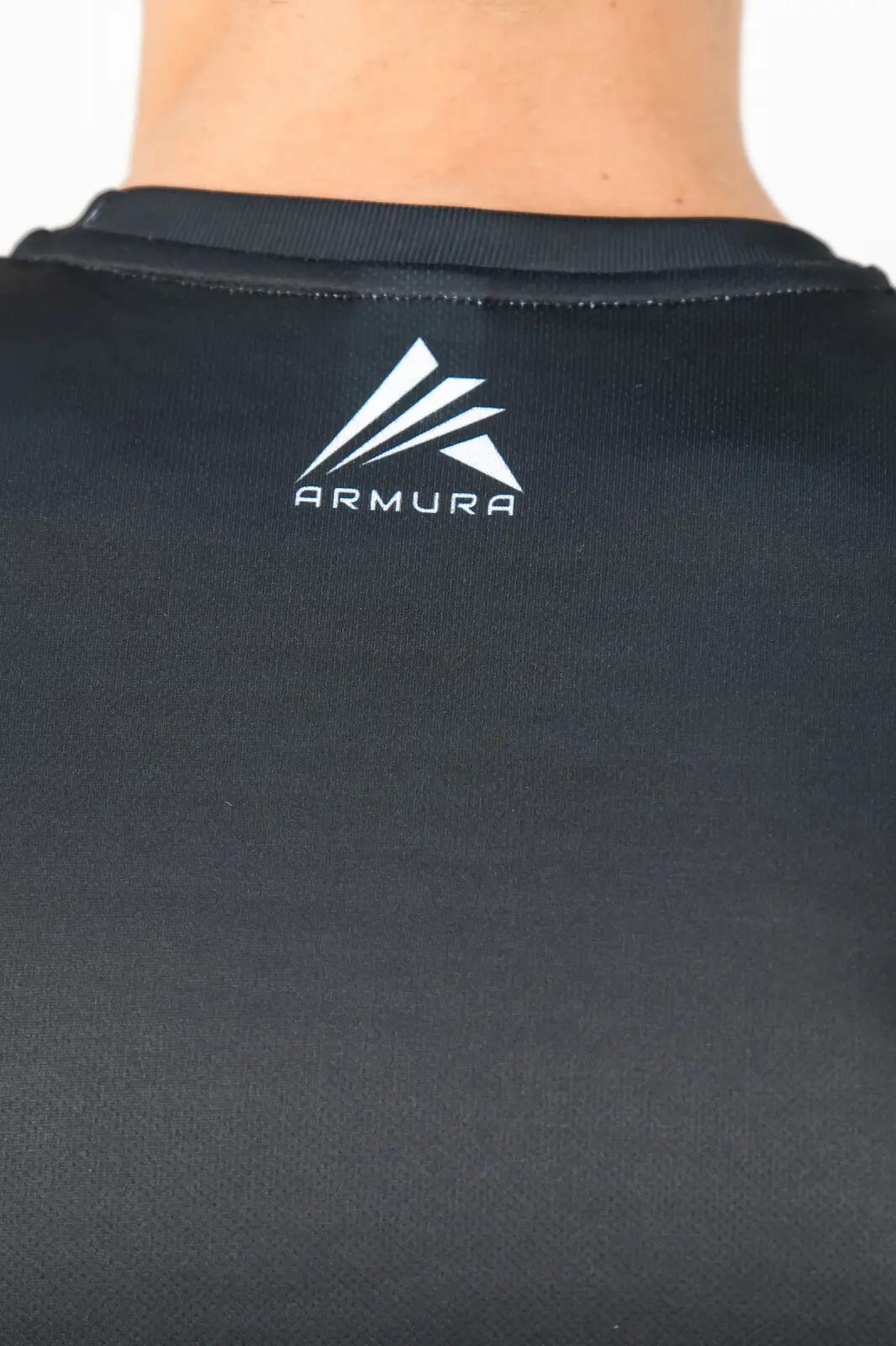 Tricou ARMURA Camo Black 6/6