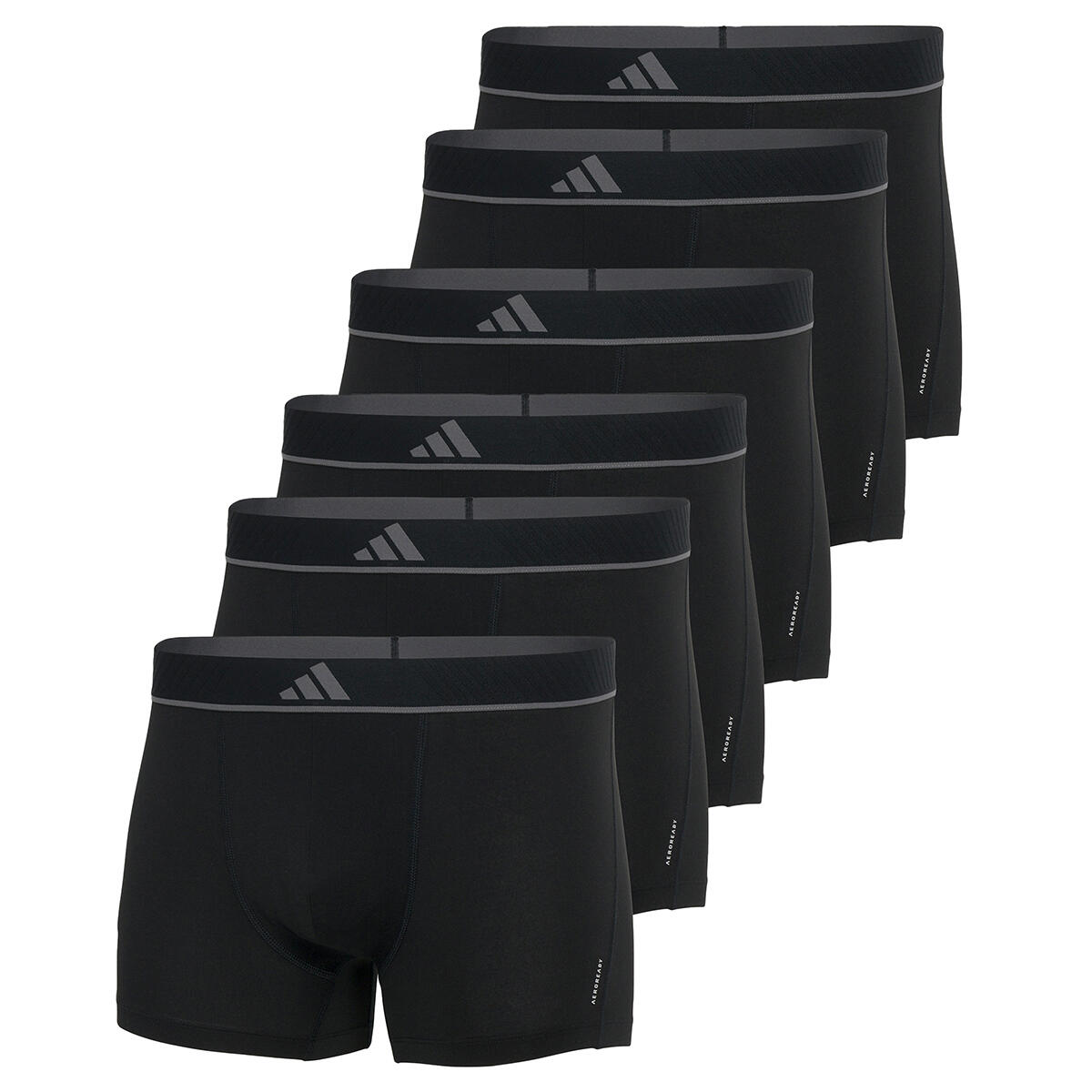 Adidas - Boxers Homme - Active Micro Flex Eco Lot De 6 - Caleçon - Noir - 48 Xl - Decathlon