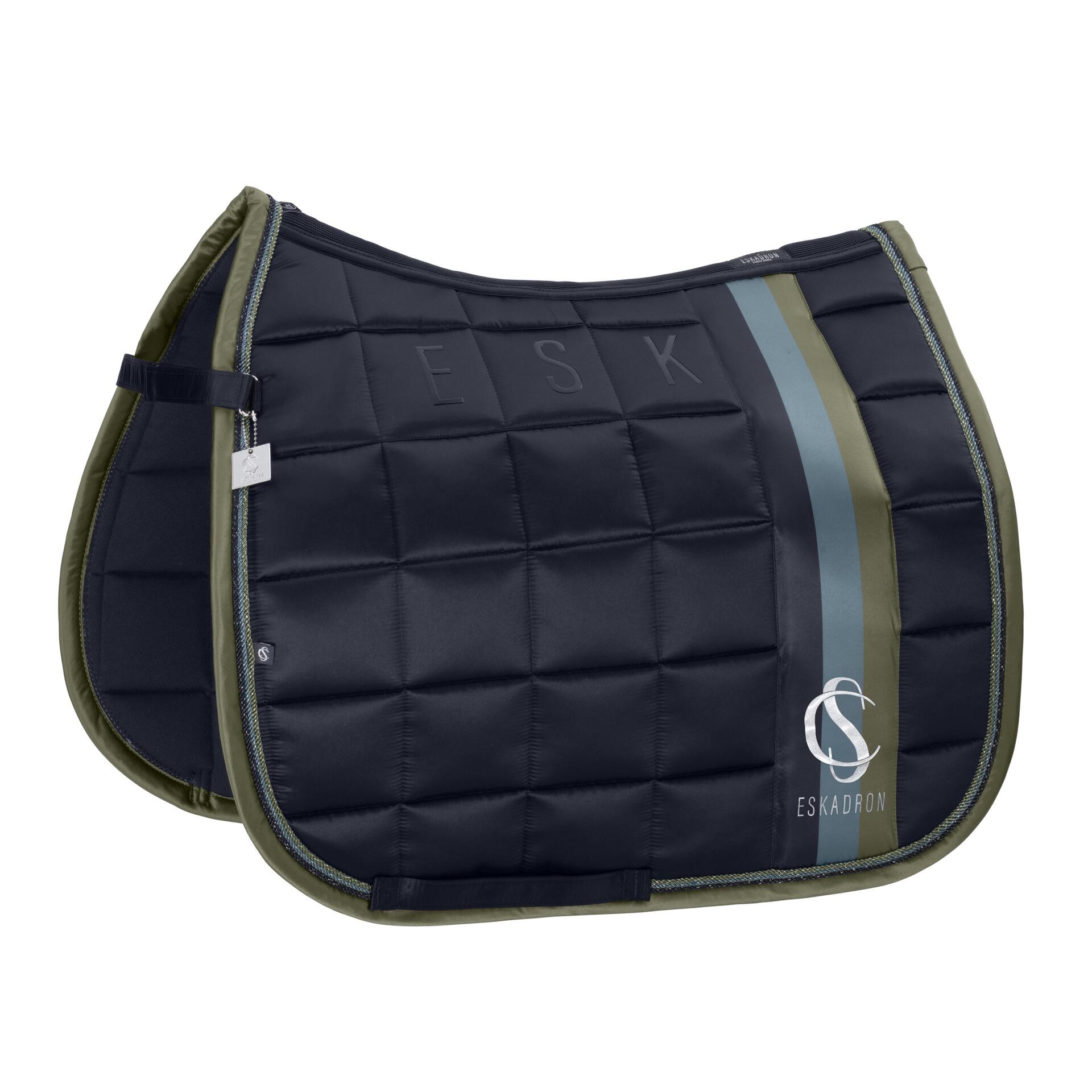 ESKADRON Zadeldek  Navy Eskadron Big Square Mattgloss Zadeldek Classic Sports 25
