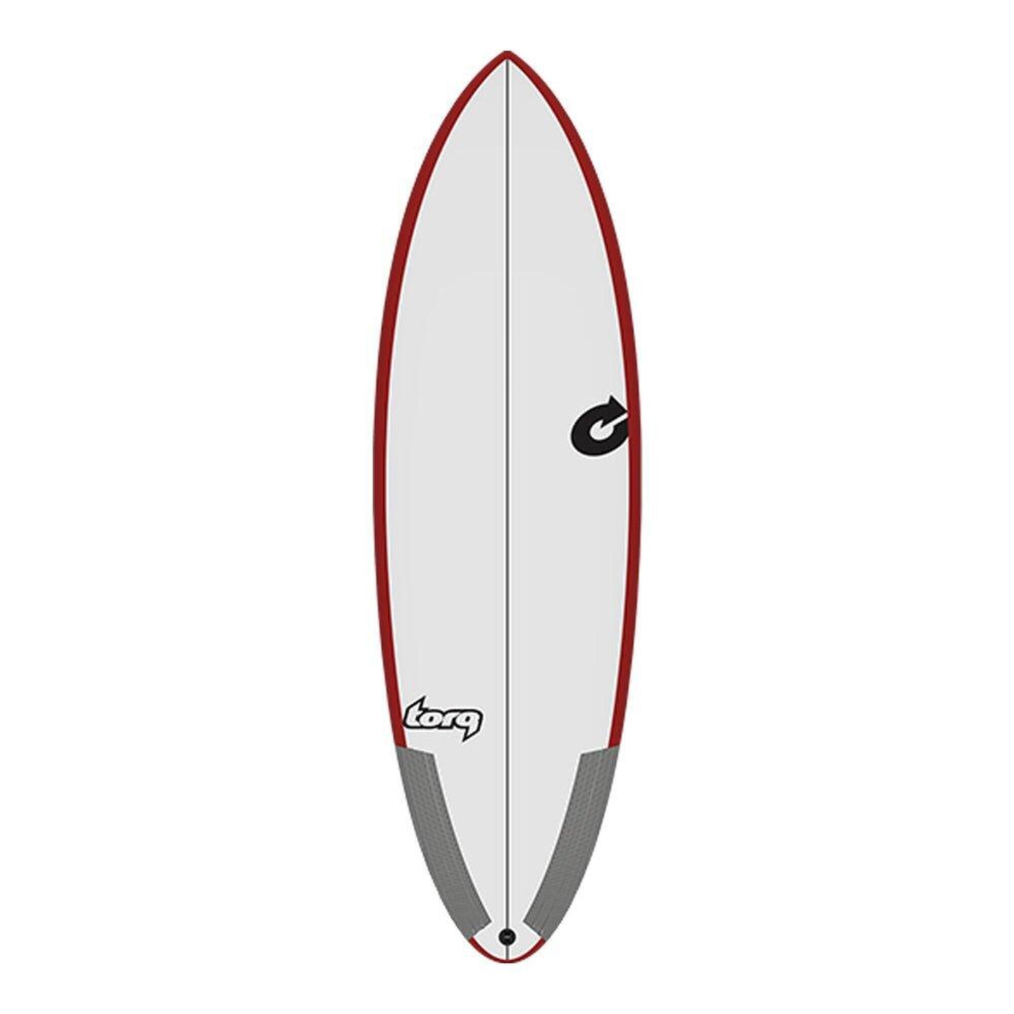 Torq - Multiplier Tec 5'8" - Planche De Surf Shortboard 5'8 - Planche De Surf - Blanc - 5'8 - Decathlon