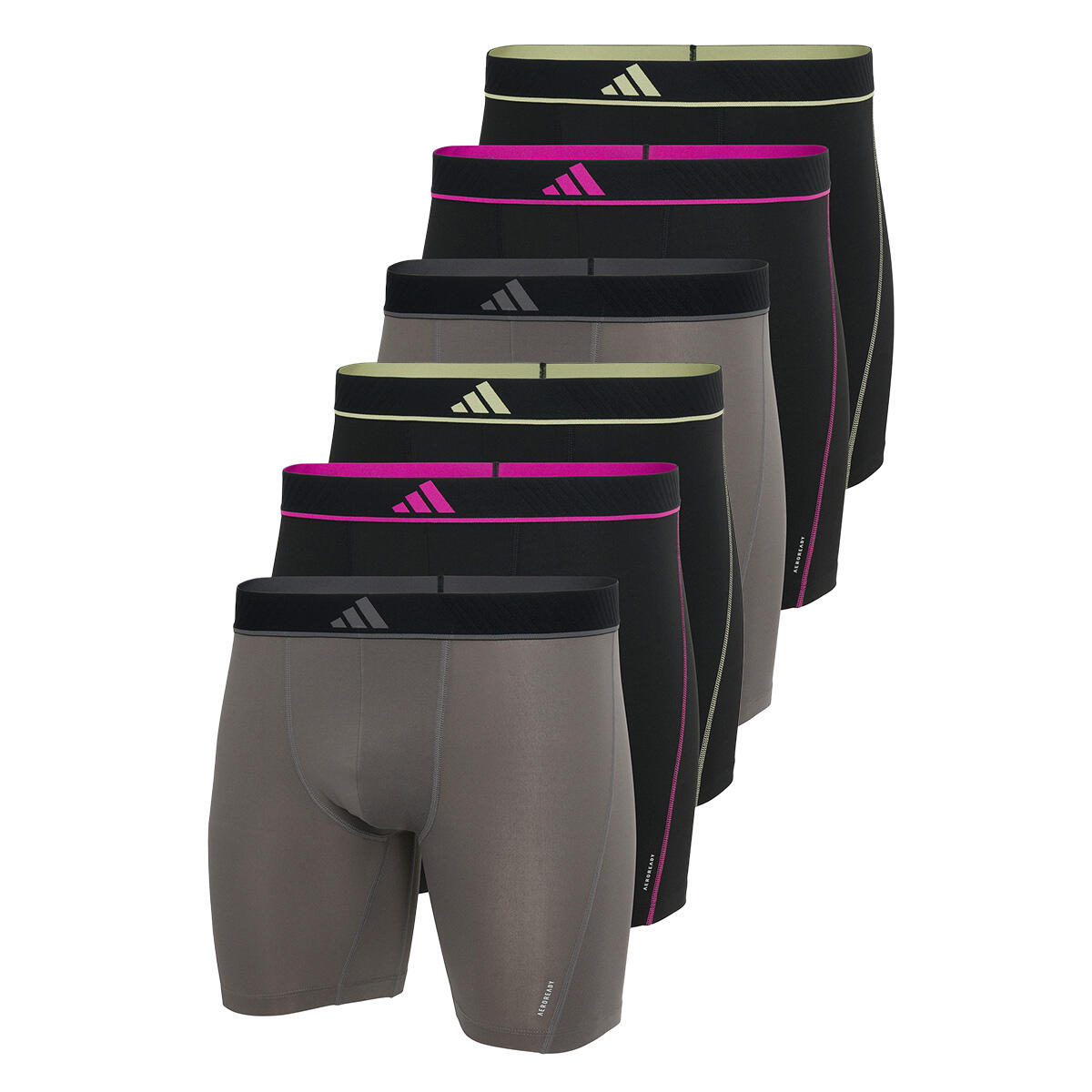 ADIDAS Long Short / Pant Herren - 6er Pack Active Micro Flex Eco