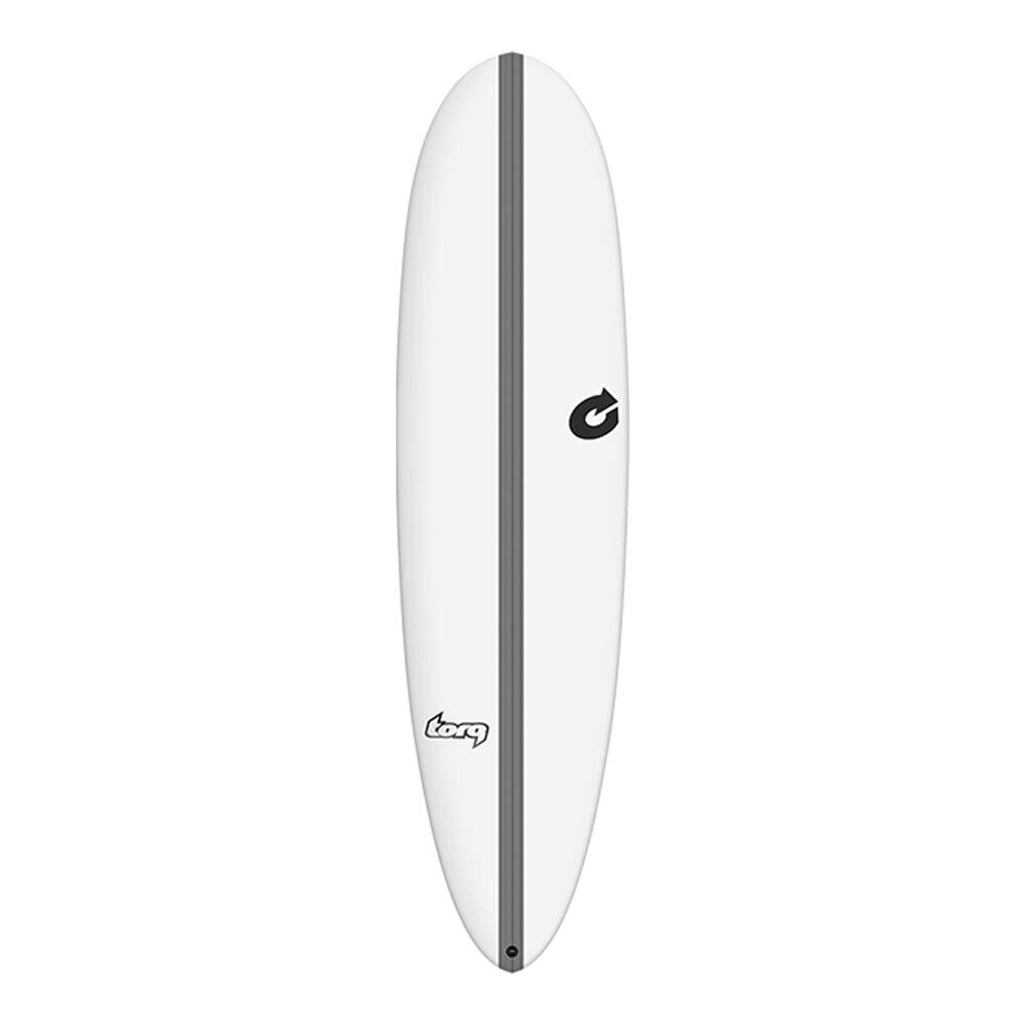 Torq - M2 Tec 6'6" - Planche De Surf Funboard 6'6 - Planche De Surf - Blanc - Taille Unique - Decathlon