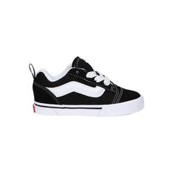 Chaussures pour enfant Vans Knu skooll à lacets élastiques noirs