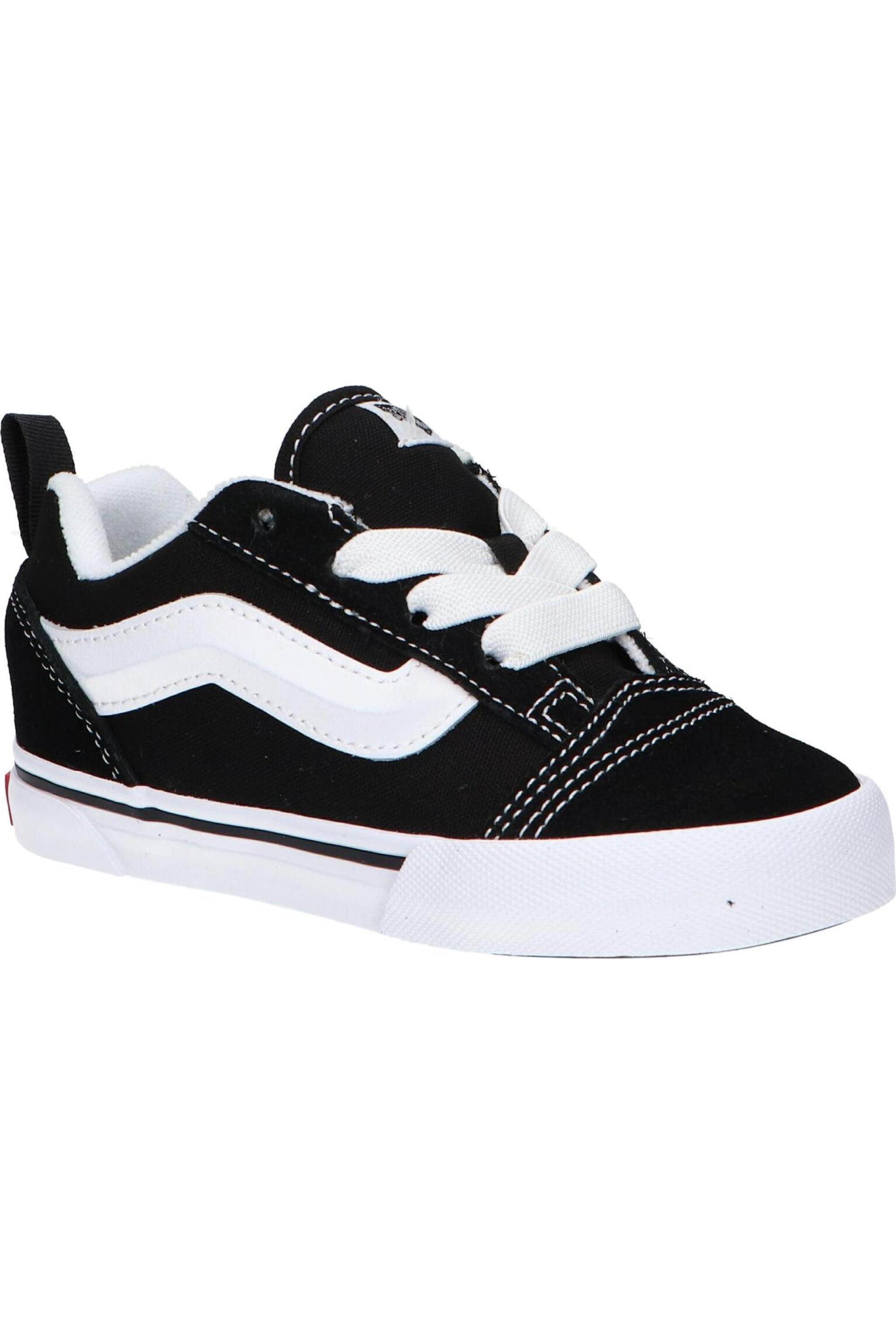 Chaussures pour enfant Vans Knu skooll à lacets élastiques noirs 2/5