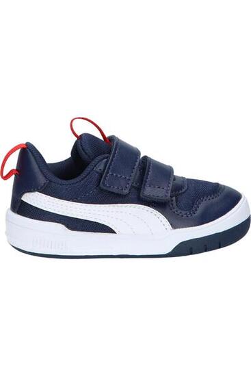 Zapatillas Marcha Niños Puma Multiflex Mesh V azul blanco