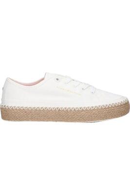 ZAPATOS Y COMPLEMENTOS TOMMY HILFIGER DE MUJER FW0FW07241 ROPE VULC SNEAKER COR