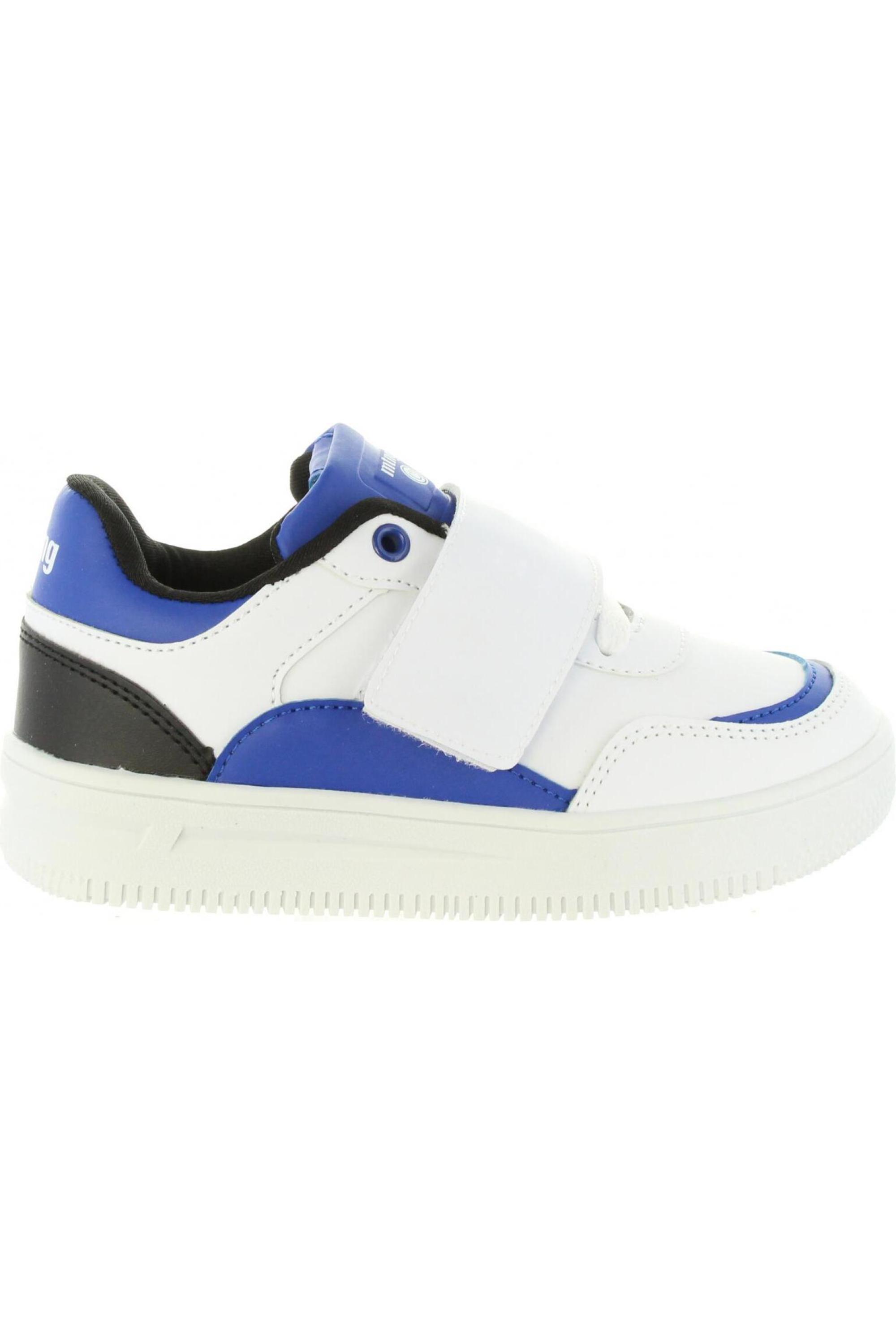 blanco / azul / negro