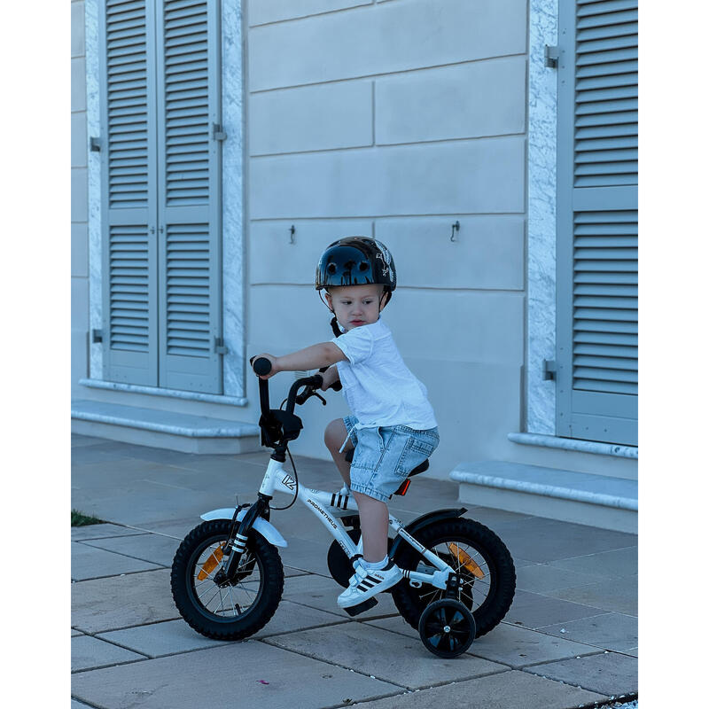Vélo 12 pouces enfant 3 ans avec roues stabilisateurs et rétropédalage