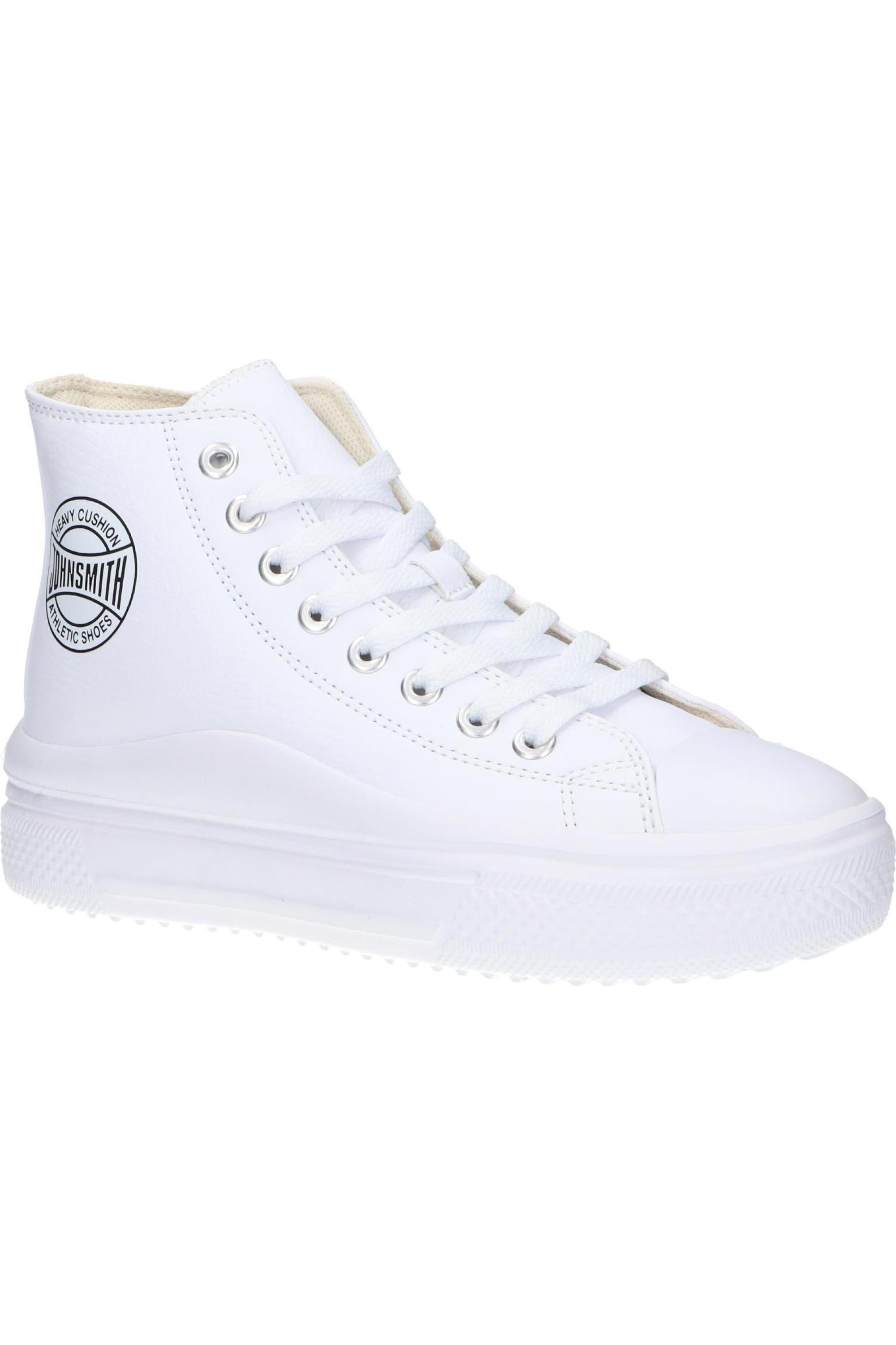Dames casual sneakers John Smith Licy High Wit 2/5