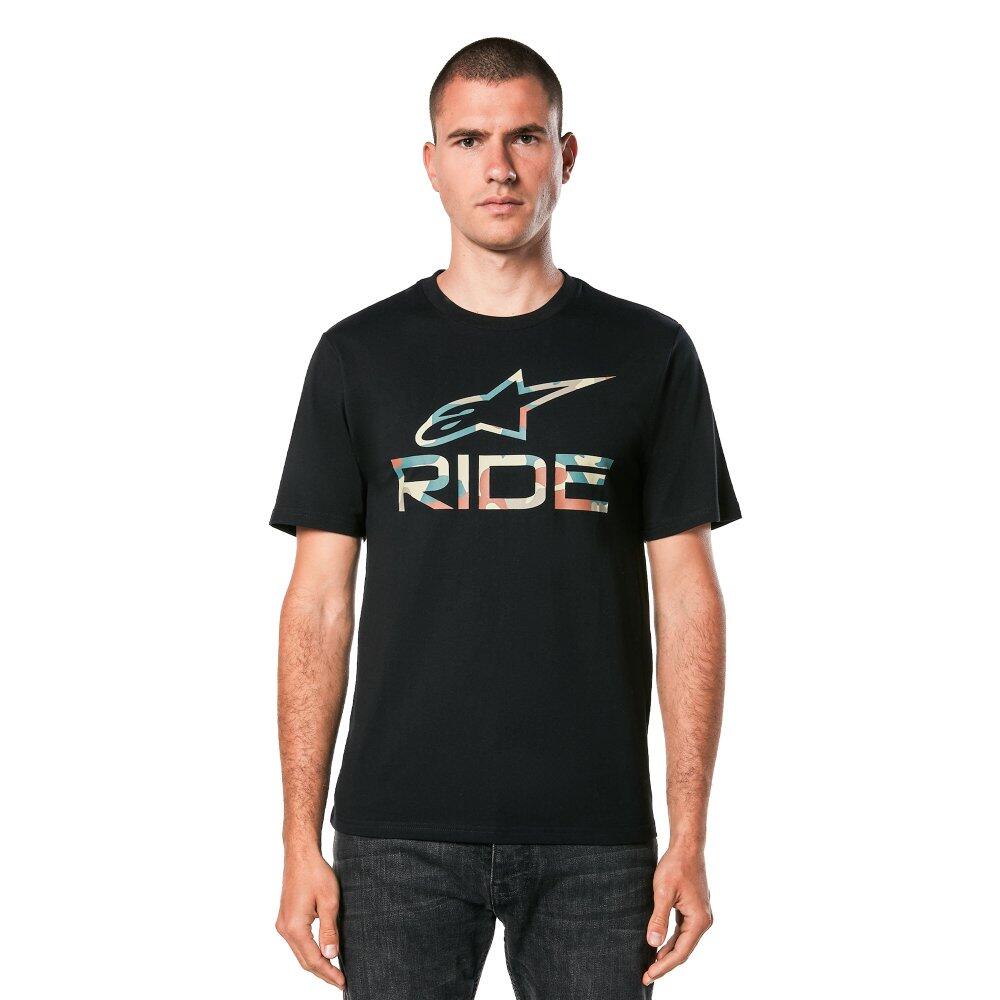 Alpinestars Ride 4.0 Camo CSF Tee - Black Large 2/4