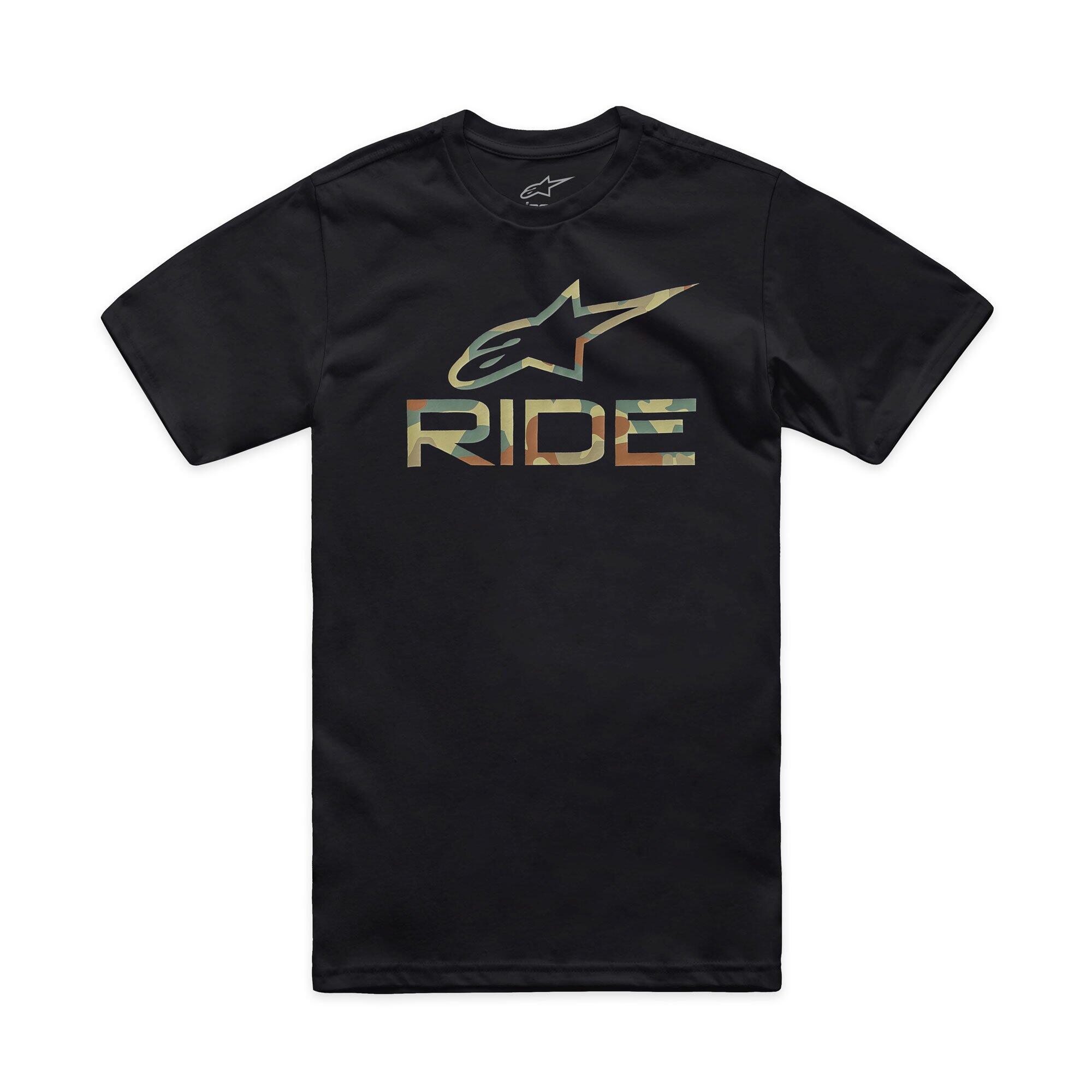 Alpinestars Ride 4.0 Camo CSF Tee - Black Large 1/4